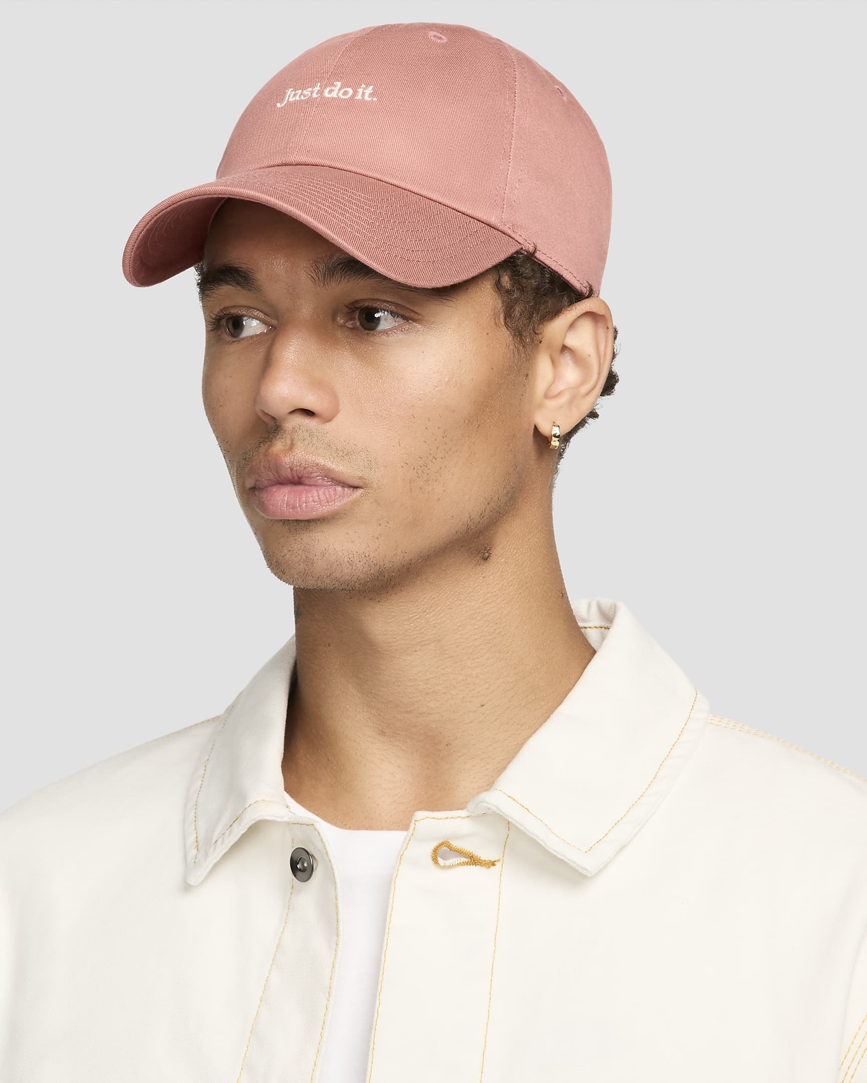 Gorra JDI sin estructura Nike Club - Rosa cañón/Vela