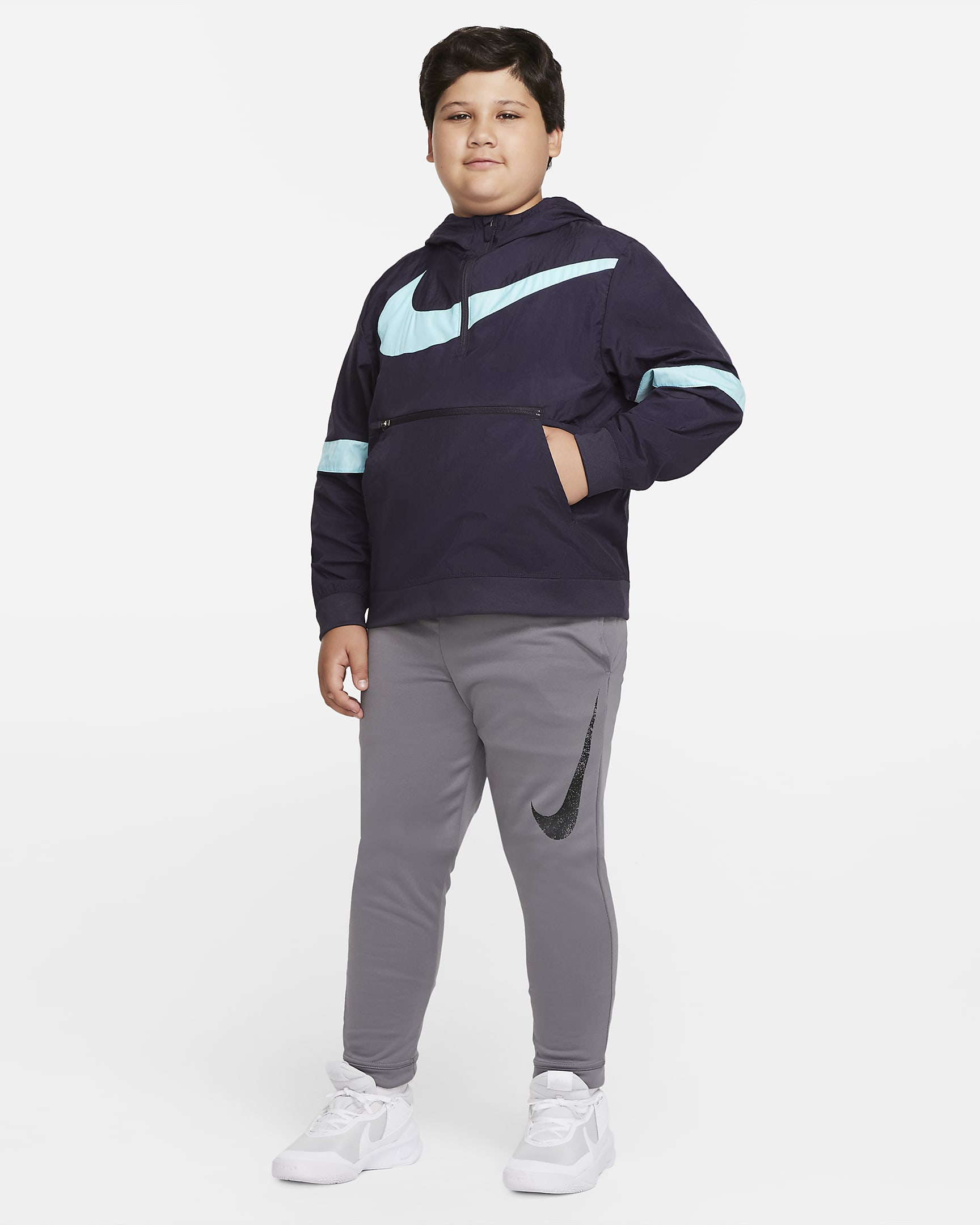 Chamarra de básquetbol para niño talla grande Nike Crossover (talla ...