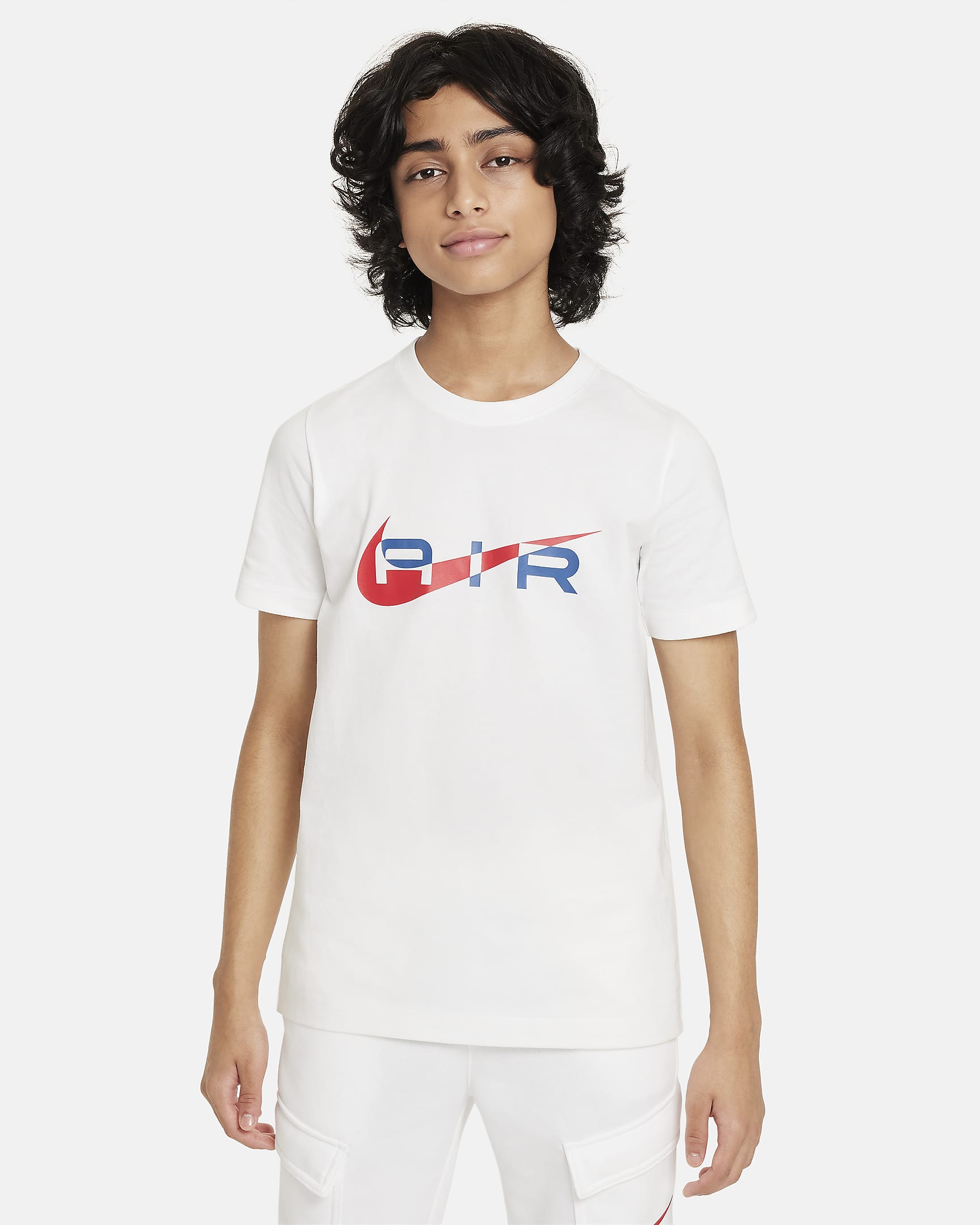 Nike Air Older Kids' (Boys') T-Shirt - White