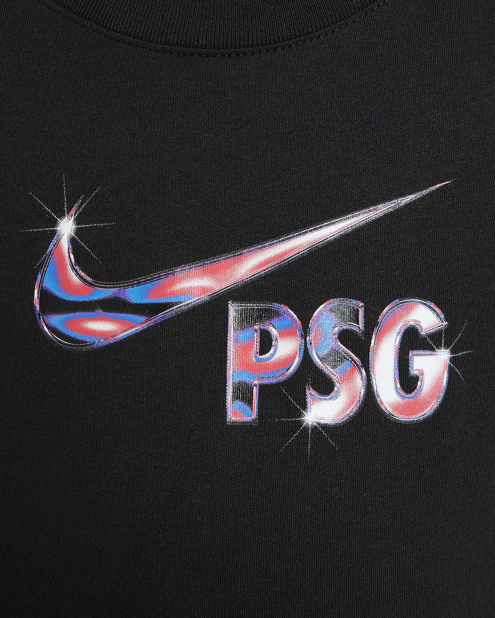 Paris SaintGermain Swoosh Big Kids' Nike Soccer TShirt.