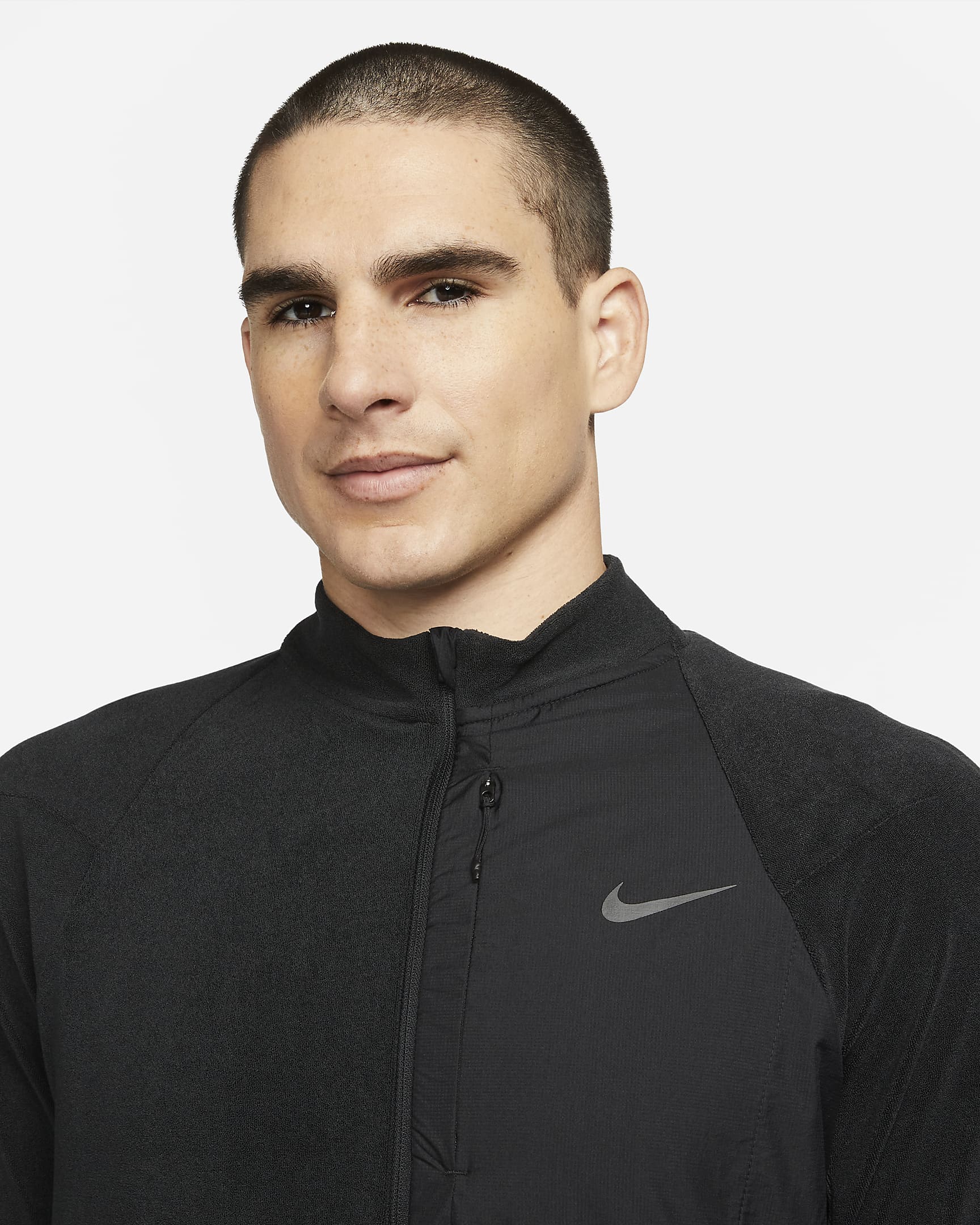 Nike Dri-FIT Running Division Men's 1/2-Zip Mid Layer Running Top. Nike IE