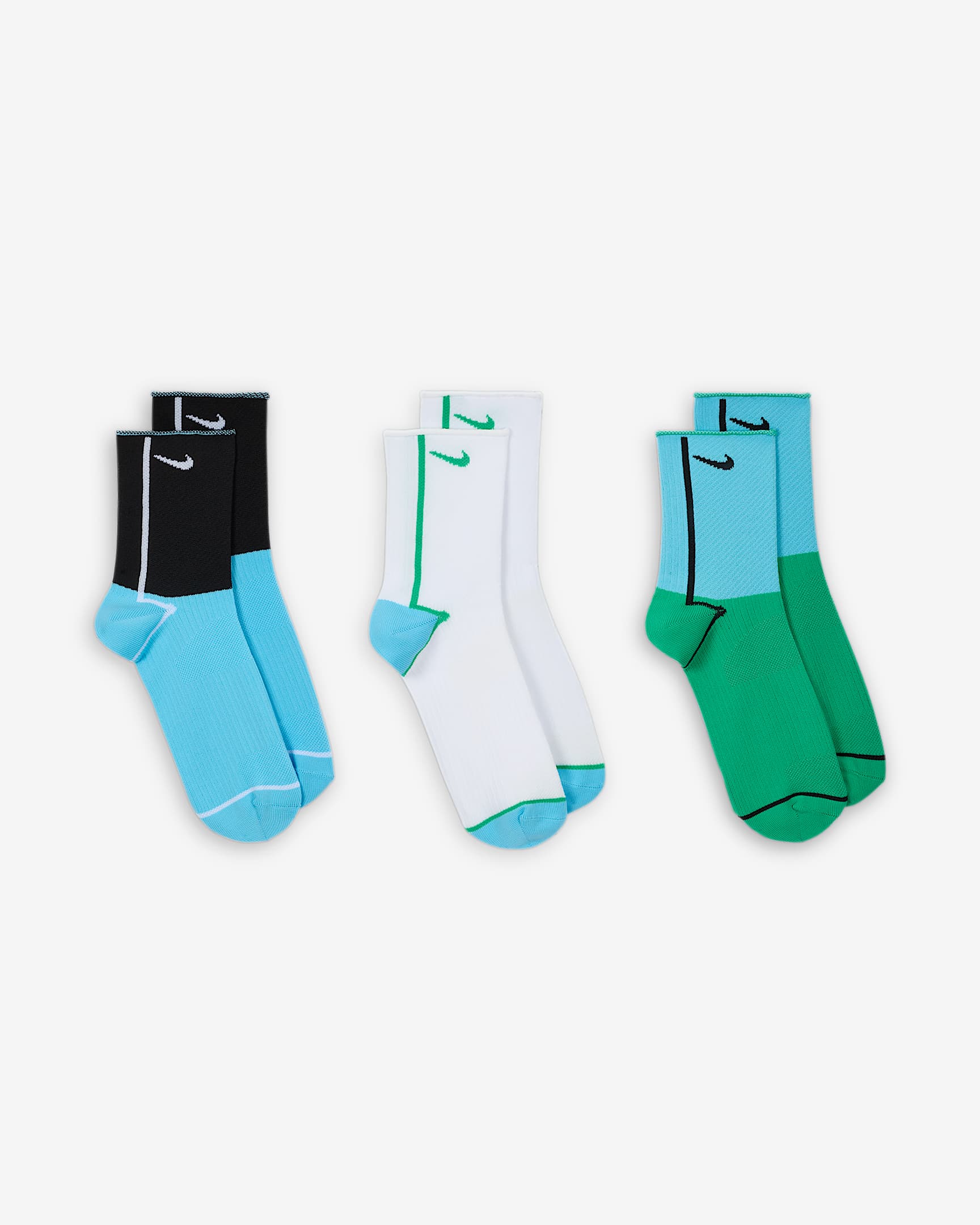 Nike Everyday Plus Lightweight Women's Training Ankle Socks (3 Pairs