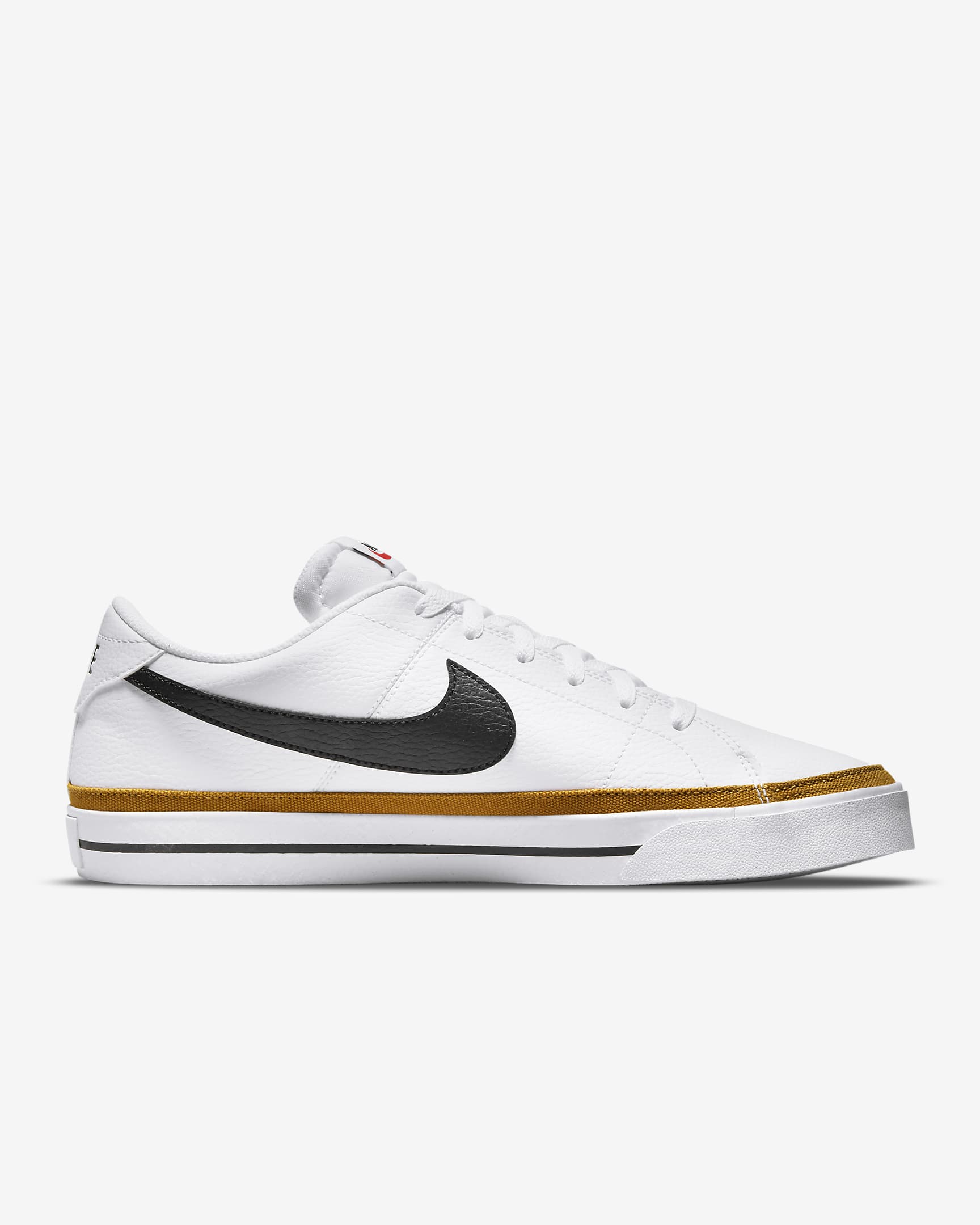 Calzado para hombre Nike Court Legacy - Blanco/Ocre desierto/Negro