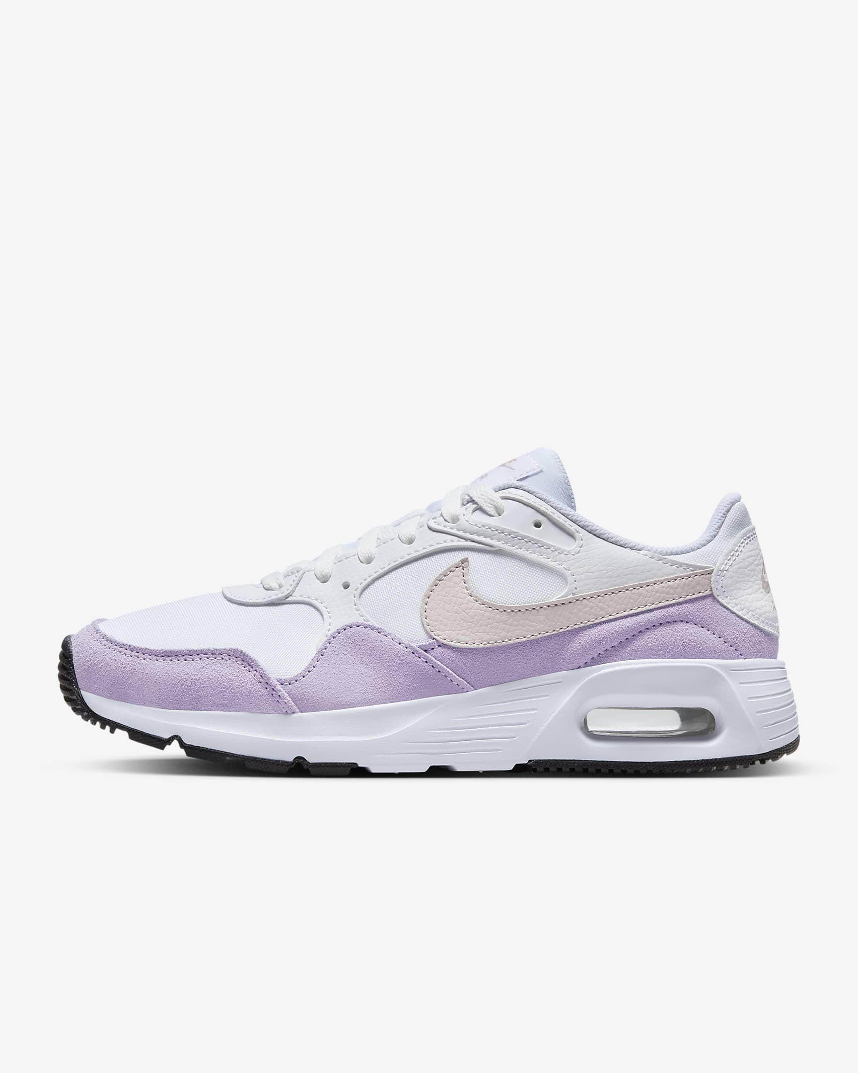 Nike Air Max SC-sko til kvinder - hvid/Violet Mist/sort/Platinum Violet