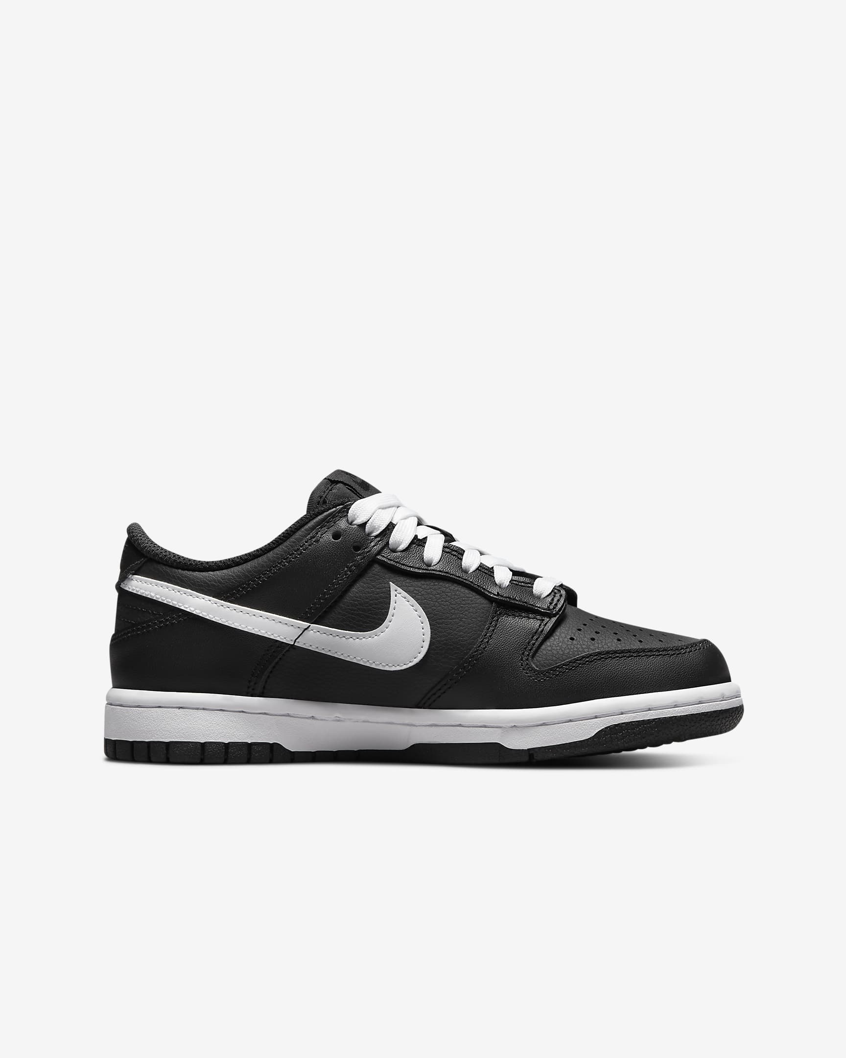 Nike Dunk Low Older Kids' Shoes - Black/Off-Noir/White