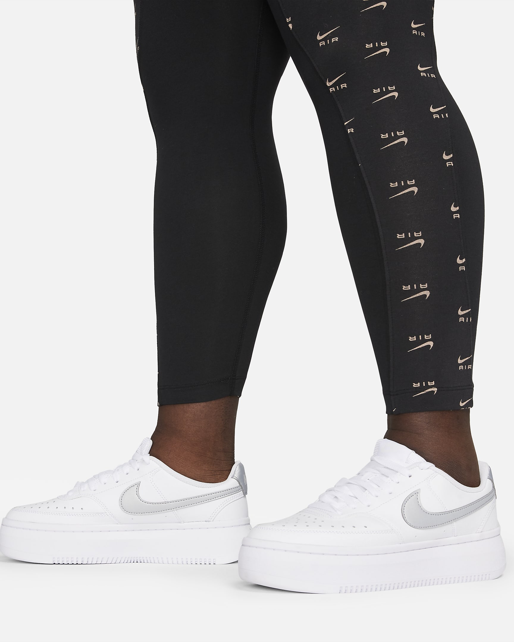 Nike Air Womens High Waisted Full Length Leggings Plus Size Nike Uk