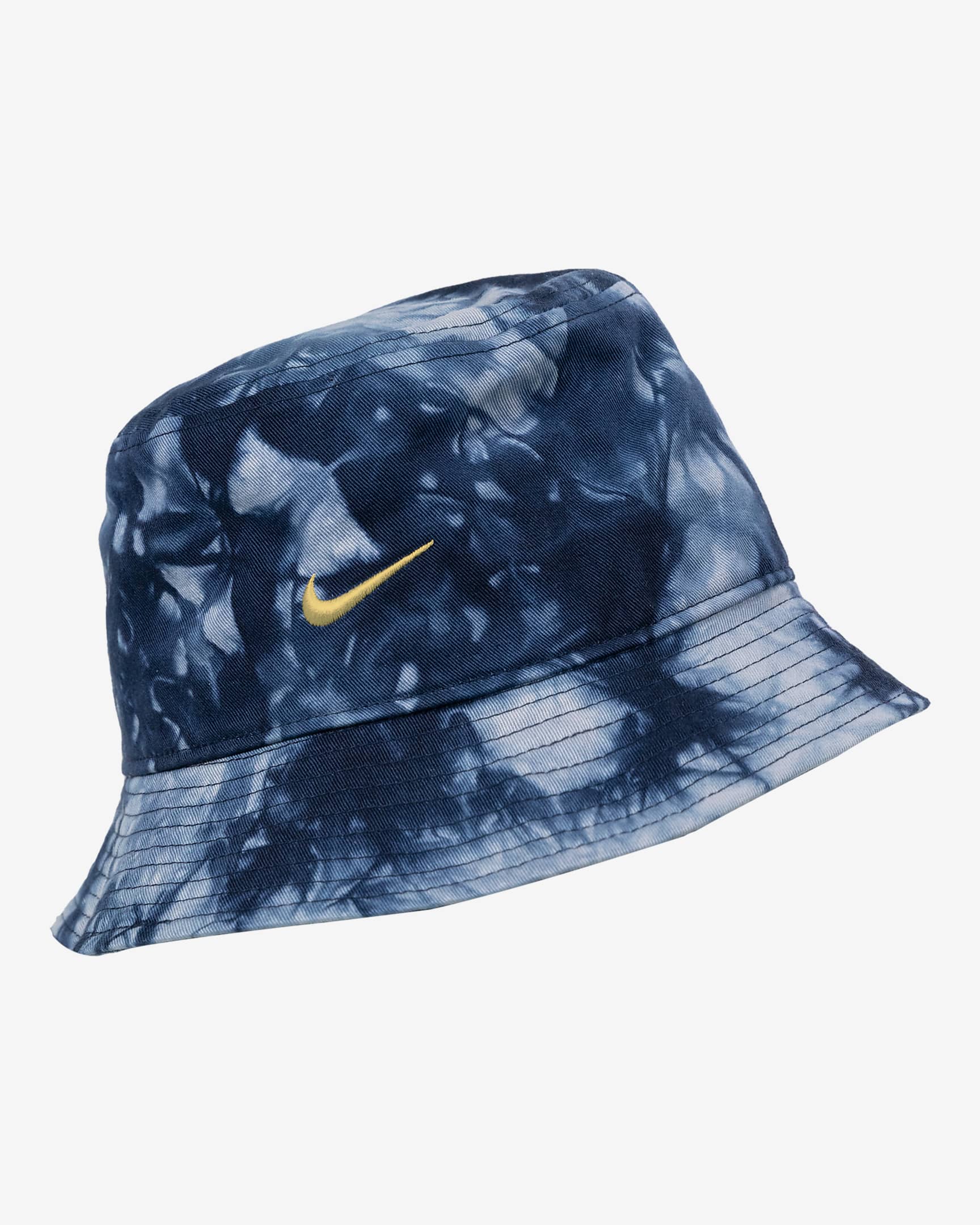 Gorro tipo pescador de tie-dye Nike de la NWSL North Carolina Courage - Azul marino