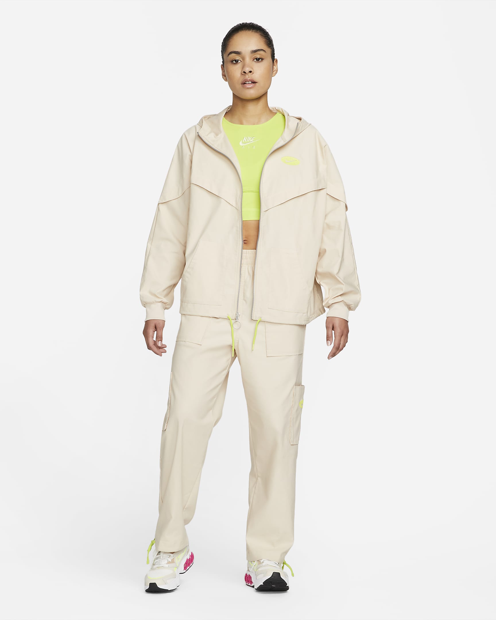 Nike Sportswear Icon Clash Women's Woven Boyfriend Jacket. Nike ID