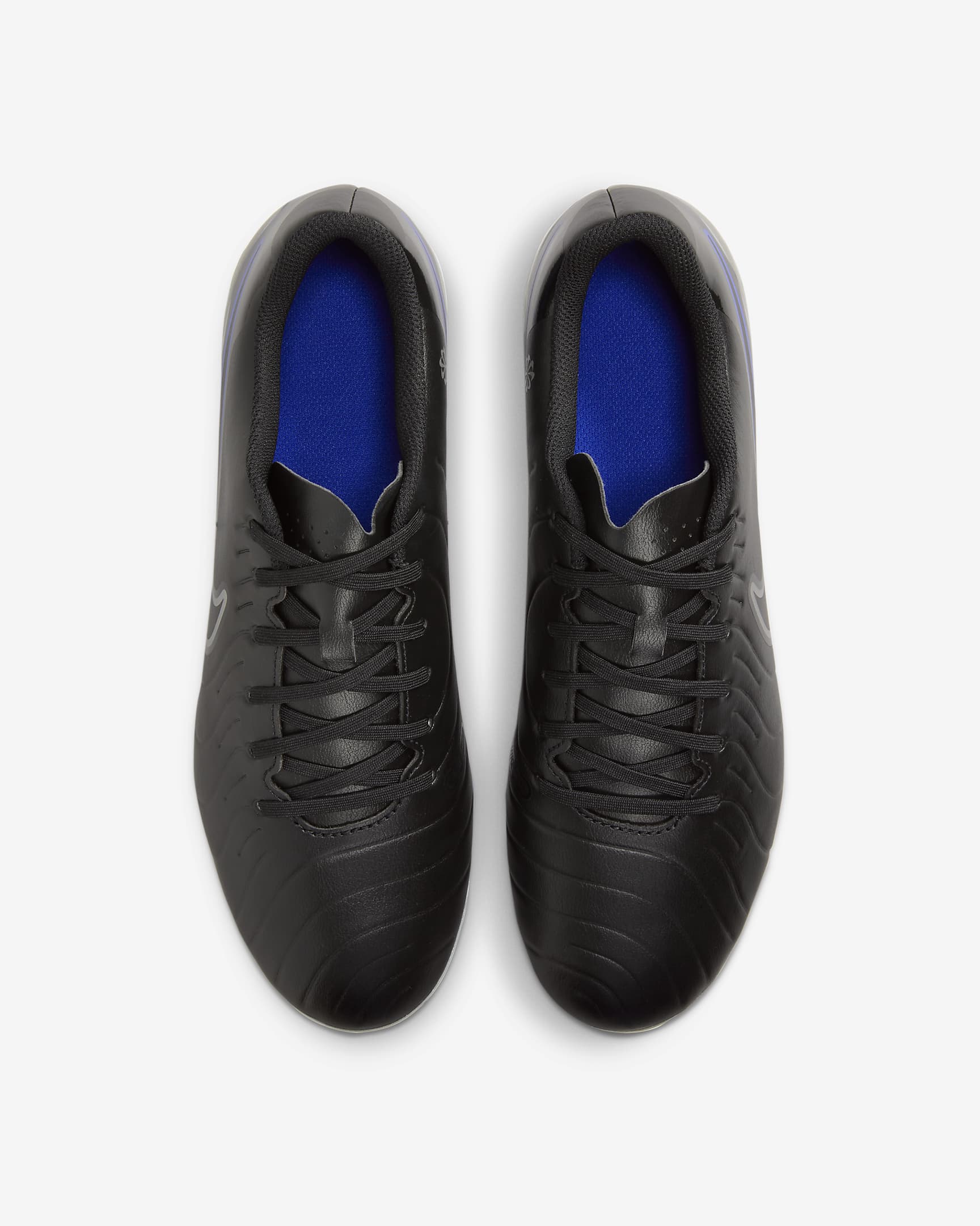 Nike Tiempo Legend 10 Club Multi-Ground Low-Top Football Boot - Black/Hyper Royal/Chrome