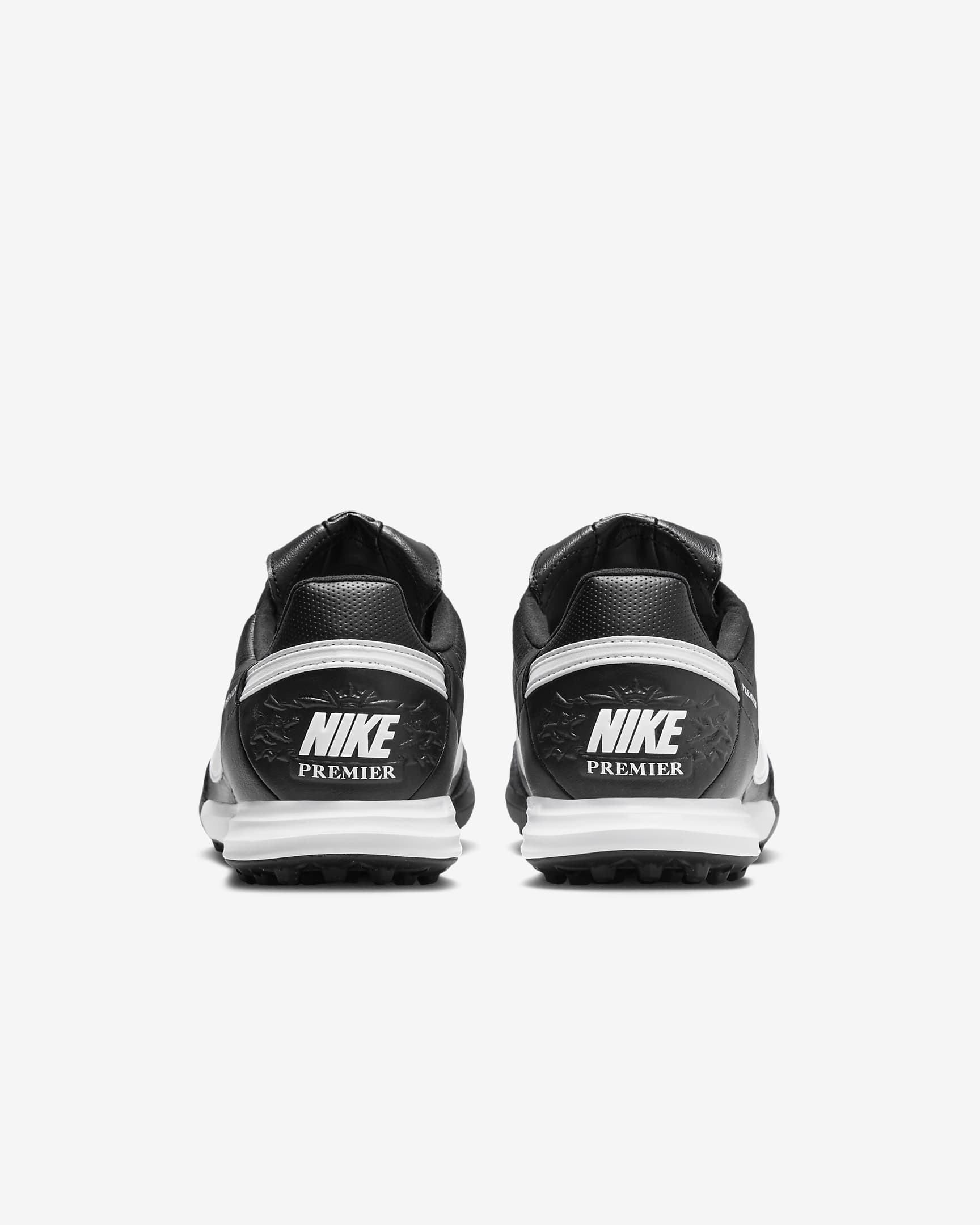 Nike Premier 3 TF Low-Top Football Shoes - Black/White