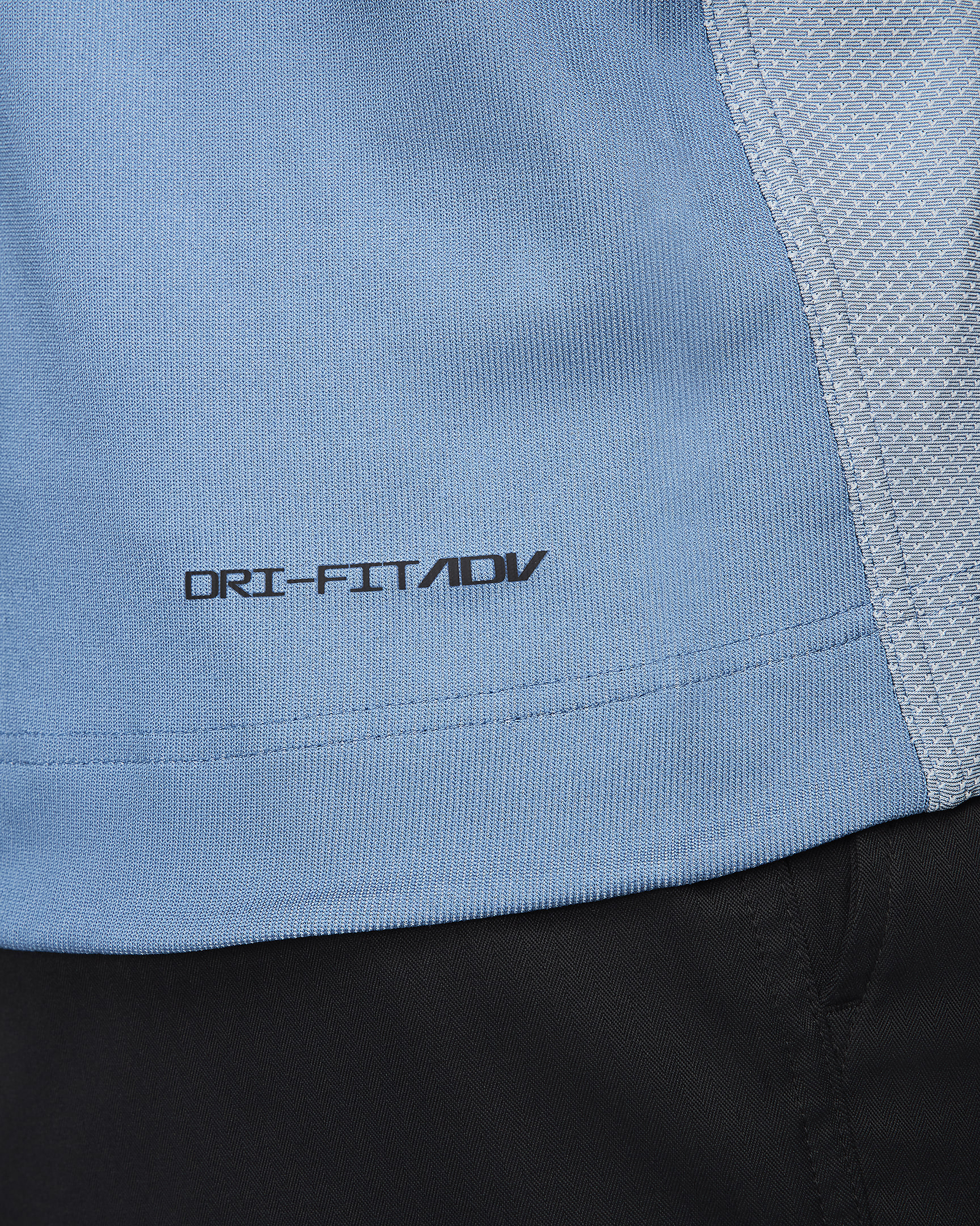 Haut de golf à demi-zip Dri-FIT ADV Nike Tour pour homme - Aegean Storm/Glacier Blue/Noir