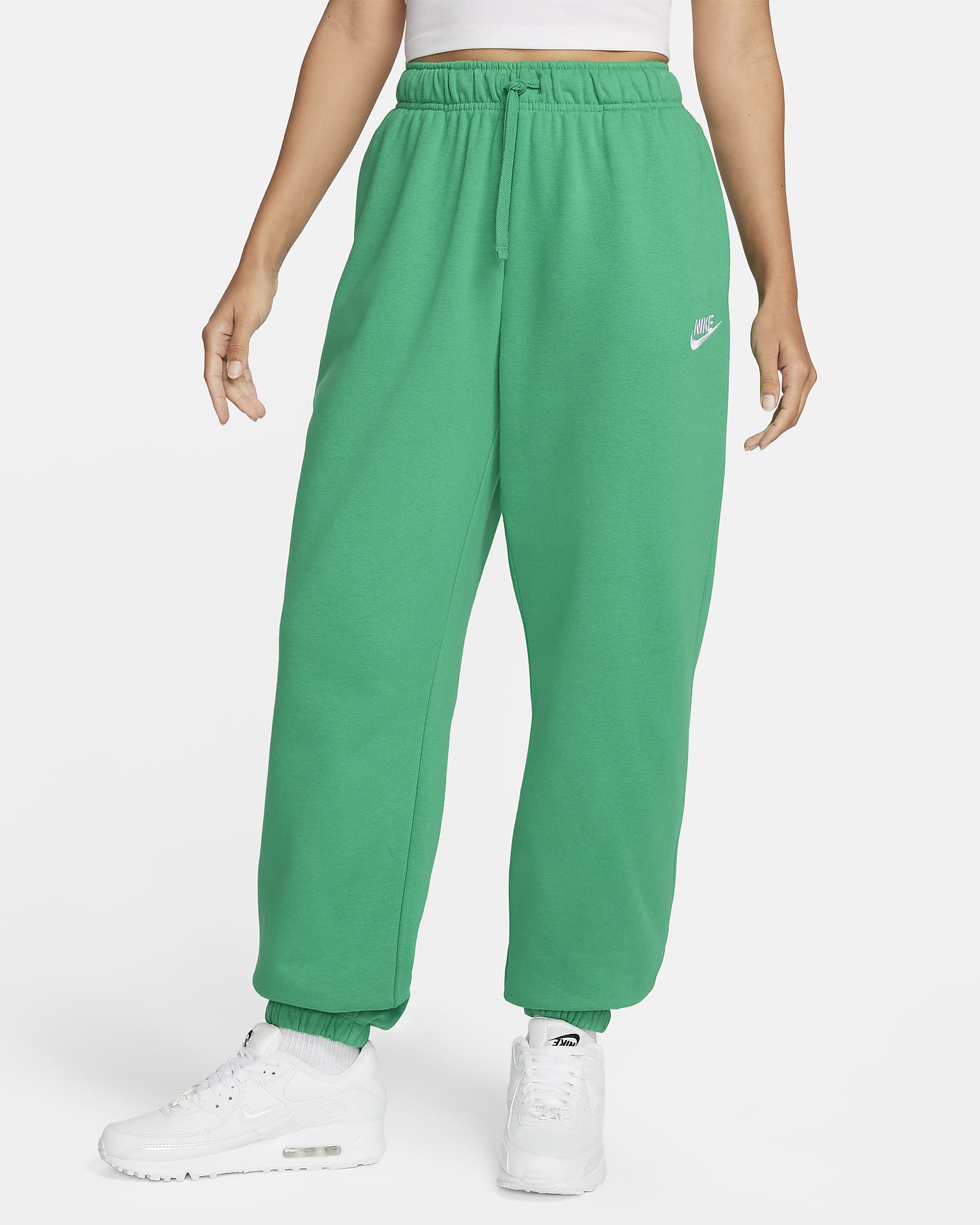Nike Sportswear Club Fleece Women's Mid-Rise Oversized Sweatpants. Nike.com