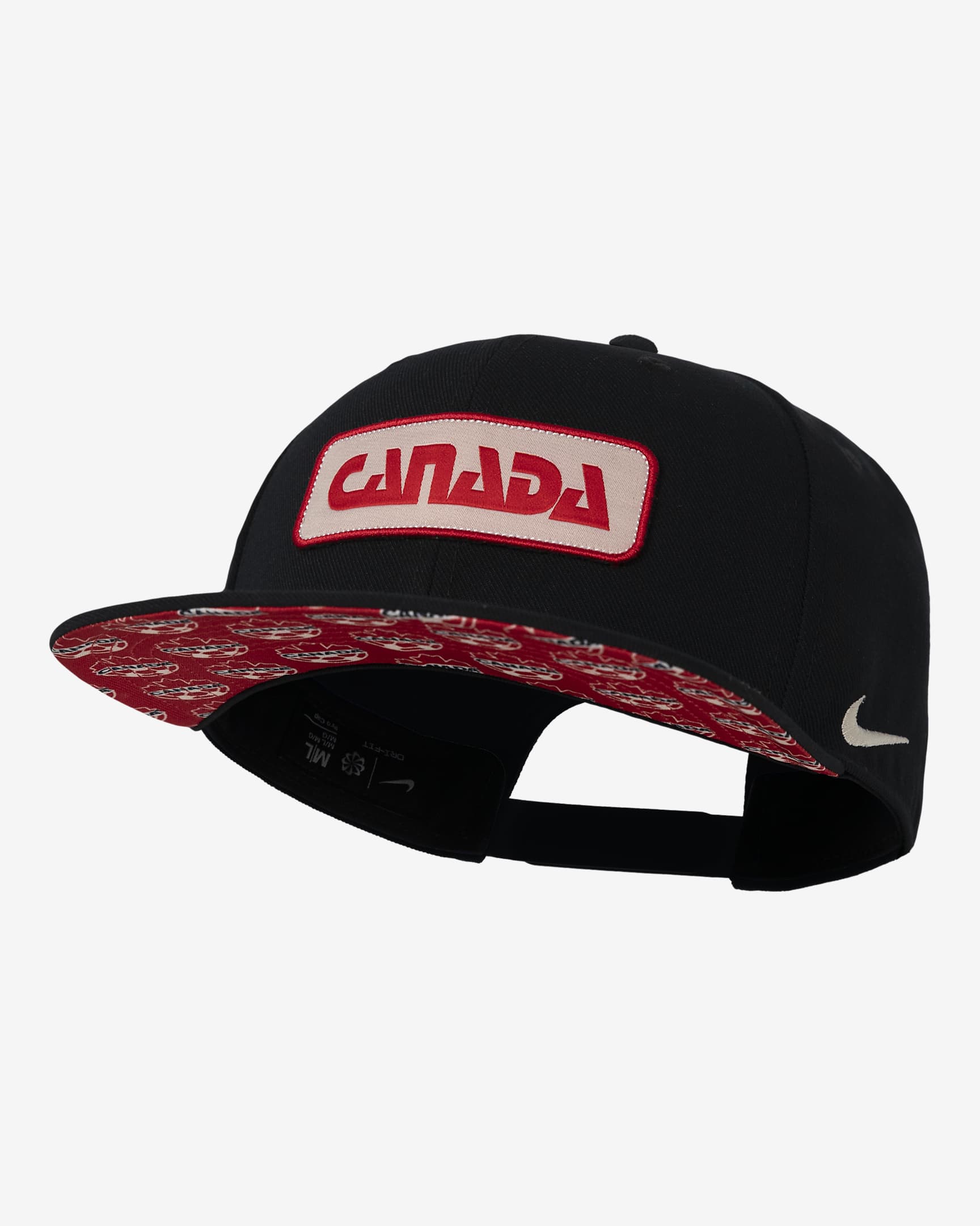 Canada Pro Nike Soccer Cap - Black