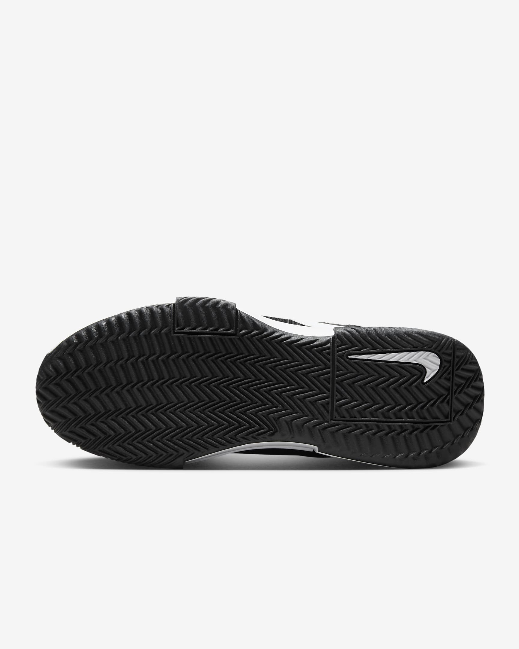 Chaussure de tennis pour terre battue Nike GP Challenge 1 pour femme - Noir/Noir/Blanc