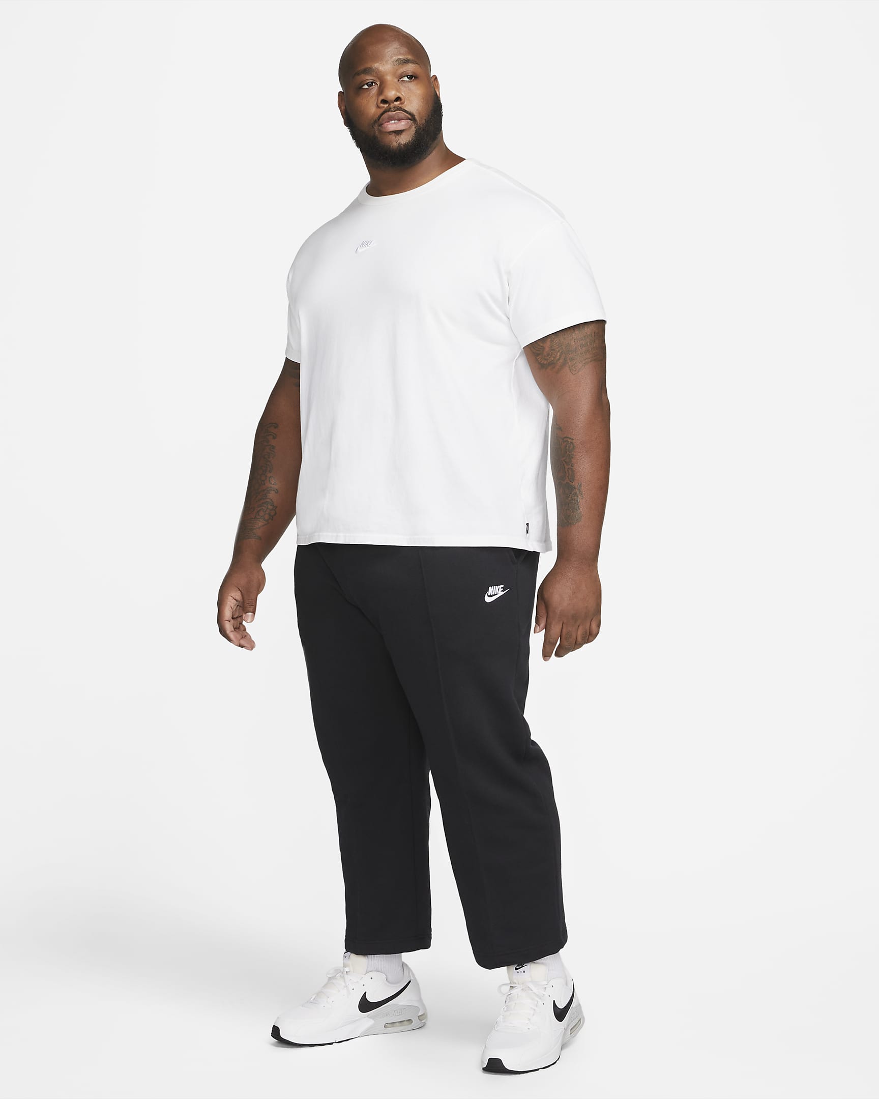 cropped nike fleece