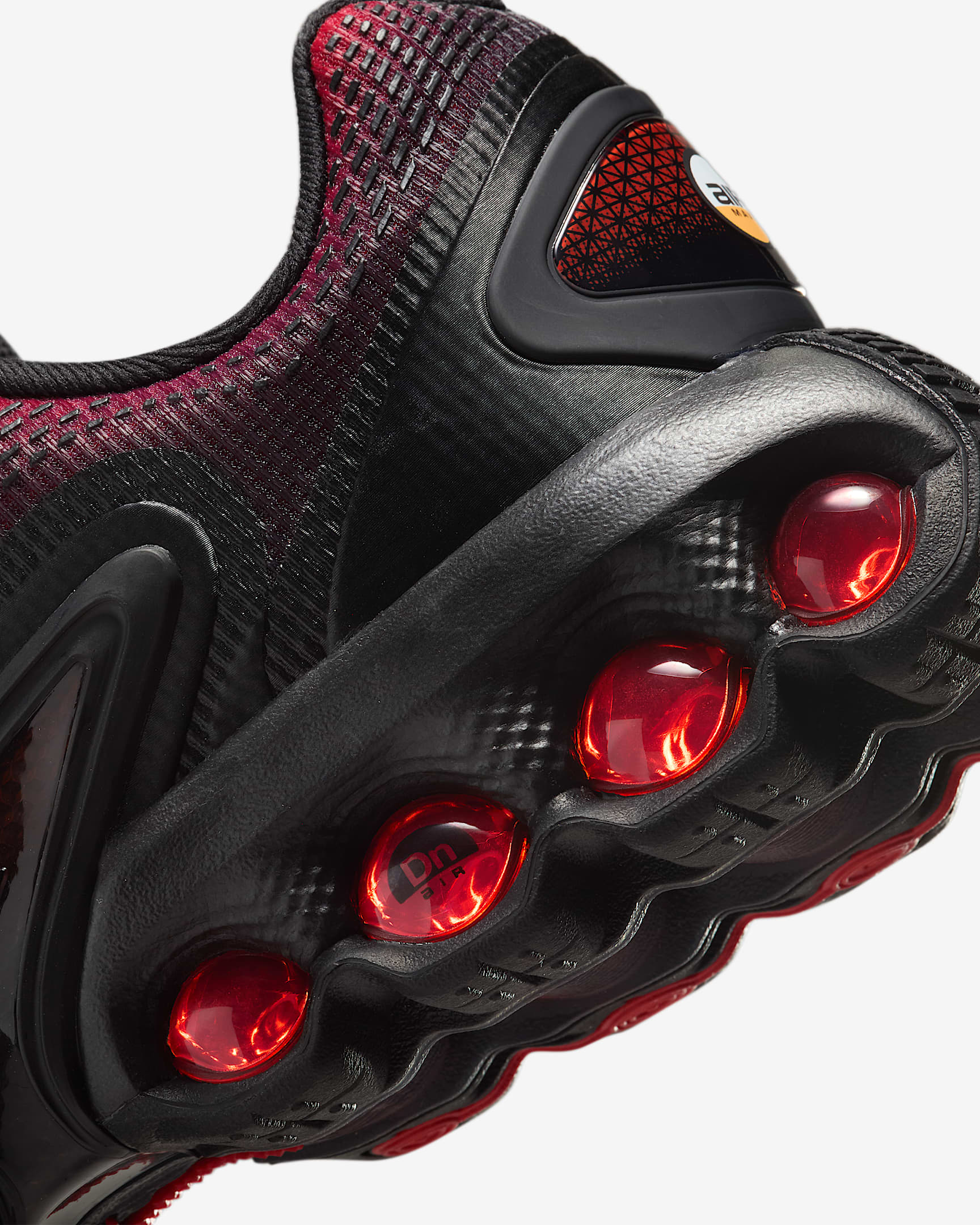 Scarpa Nike Air Max Dn – Ragazzo/a - University Red/Bright Mandarin/Bianco/Nero