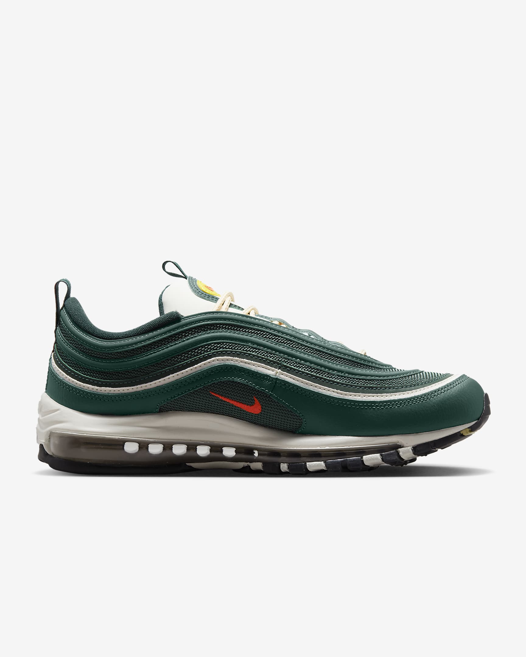 Nike Air Max 97 SE Men's Shoes - Pro Green/Pro Green/Sail/Picante Red