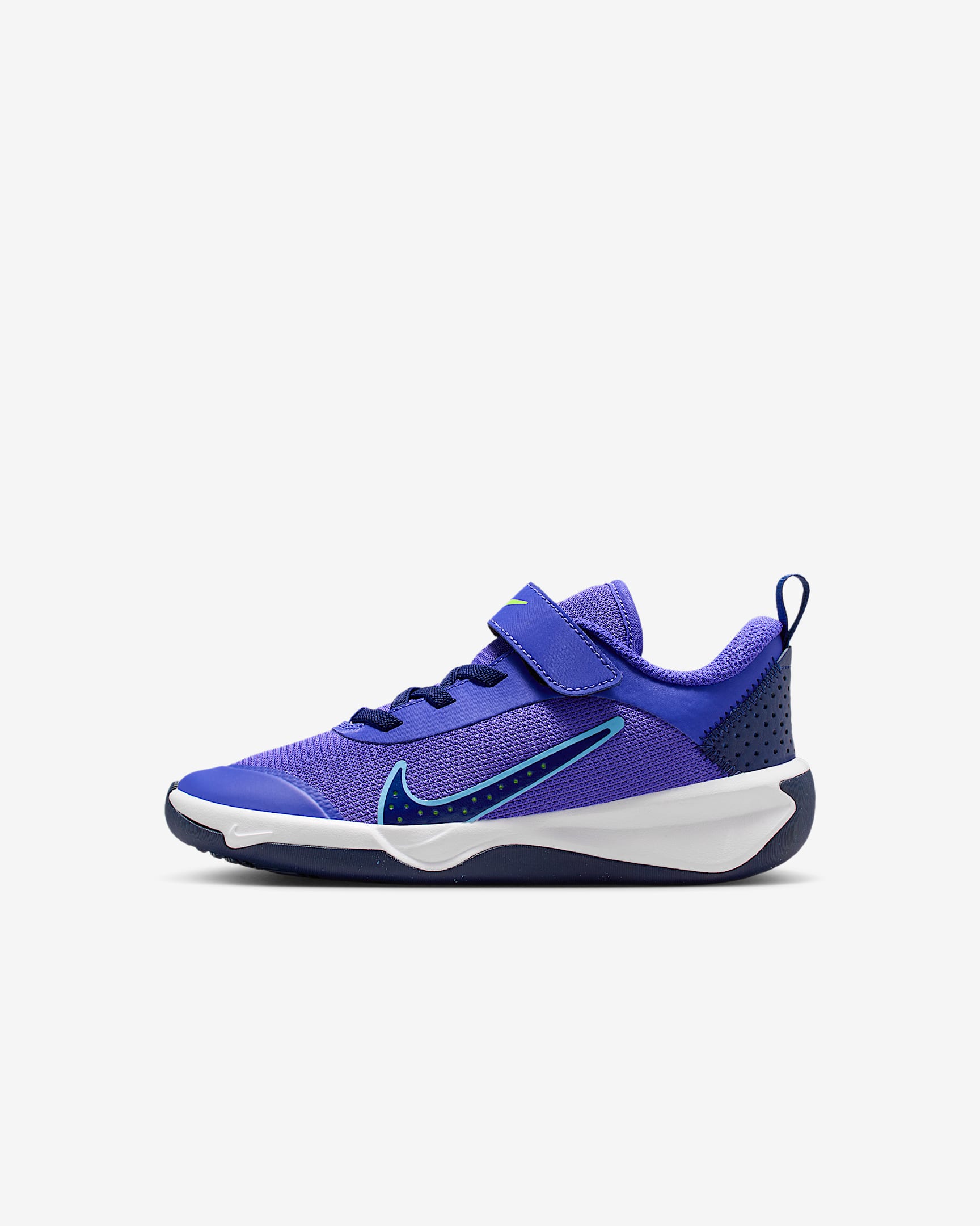 Nike Omni Multi-Court Zapatillas - Niño/a pequeño/a - Persian Violet/Blue Void/Volt/University Blue
