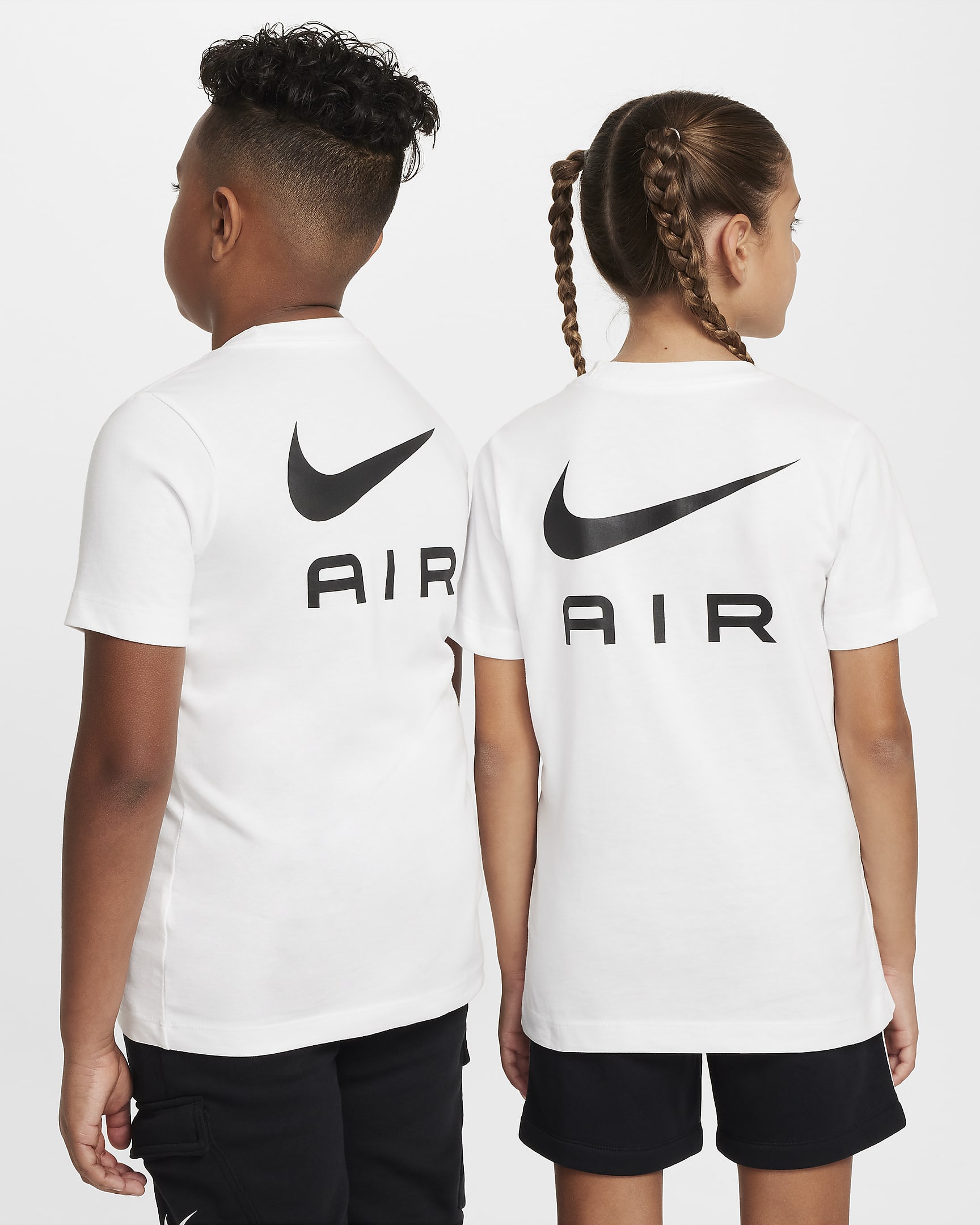 T-shirt Nike Air pour ado - Blanc