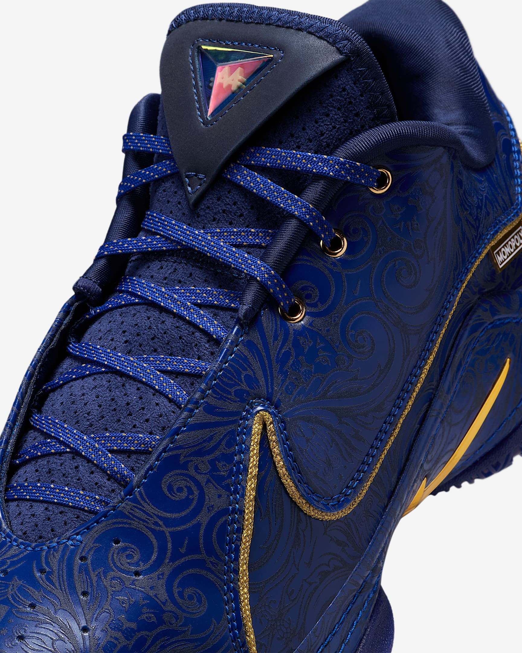 LeBron XXII 'Token' Basketball Shoes - Deep Royal Blue/Midnight Navy/Metallic Gold