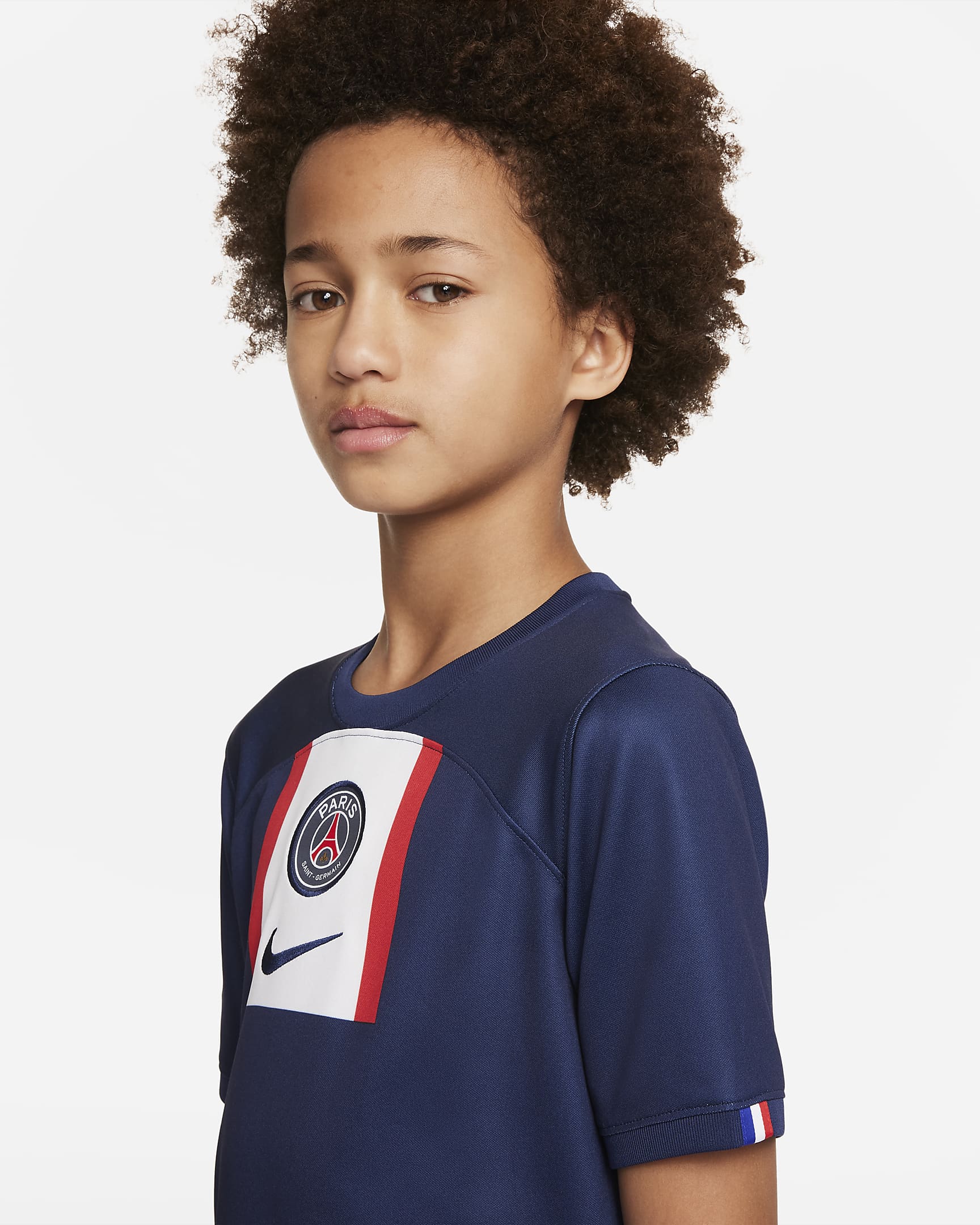 Paris Saint-Germain 2022/23 Stadium Home Older Kids' Nike Dri-FIT ...