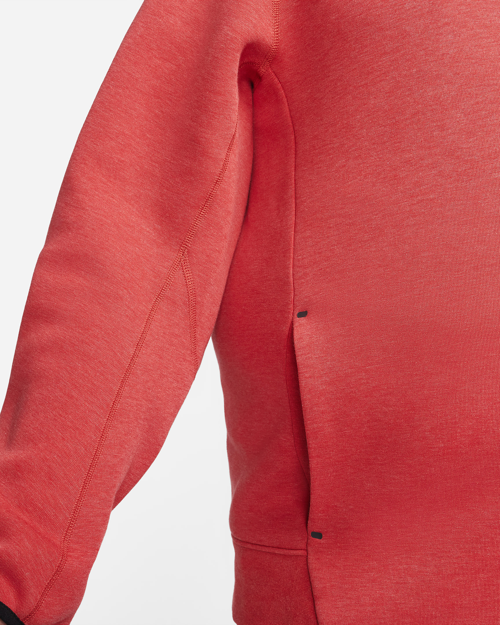 Nike Sportswear Tech Fleece Men's Pullover Hoodie - Light University Red Heather/Black