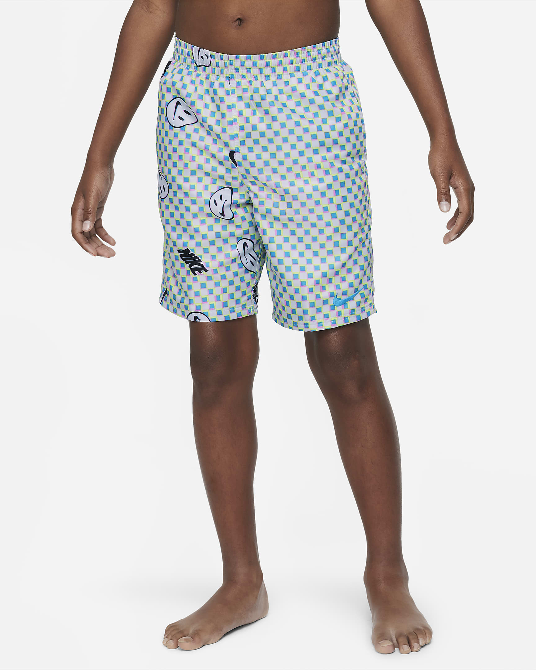 Nike Big Kids' (Boys') 7" Volley Shorts - Blue Lightning