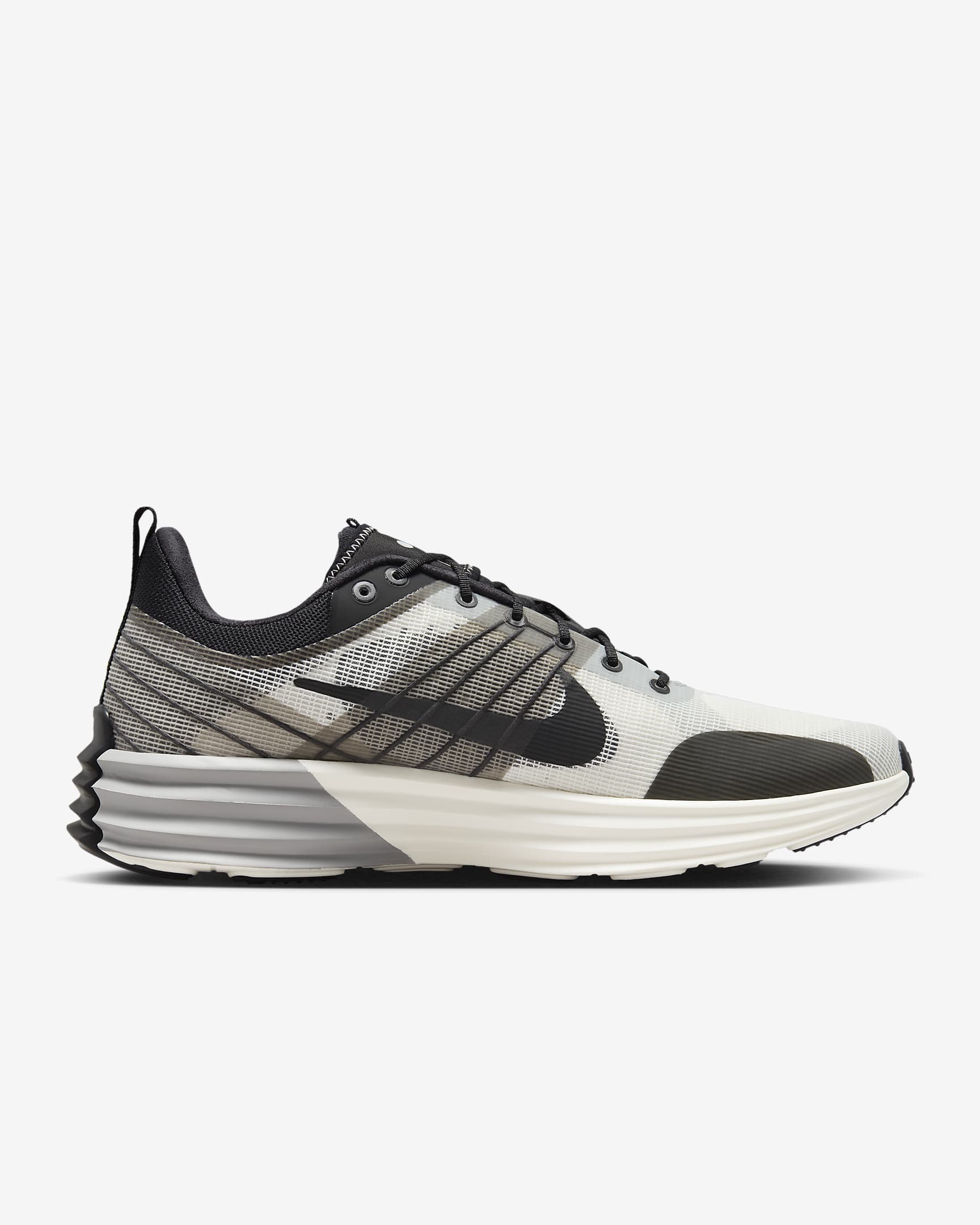 Nike Lunar Roam Men's Shoes - Summit White/Light Smoke Grey/Black/Black