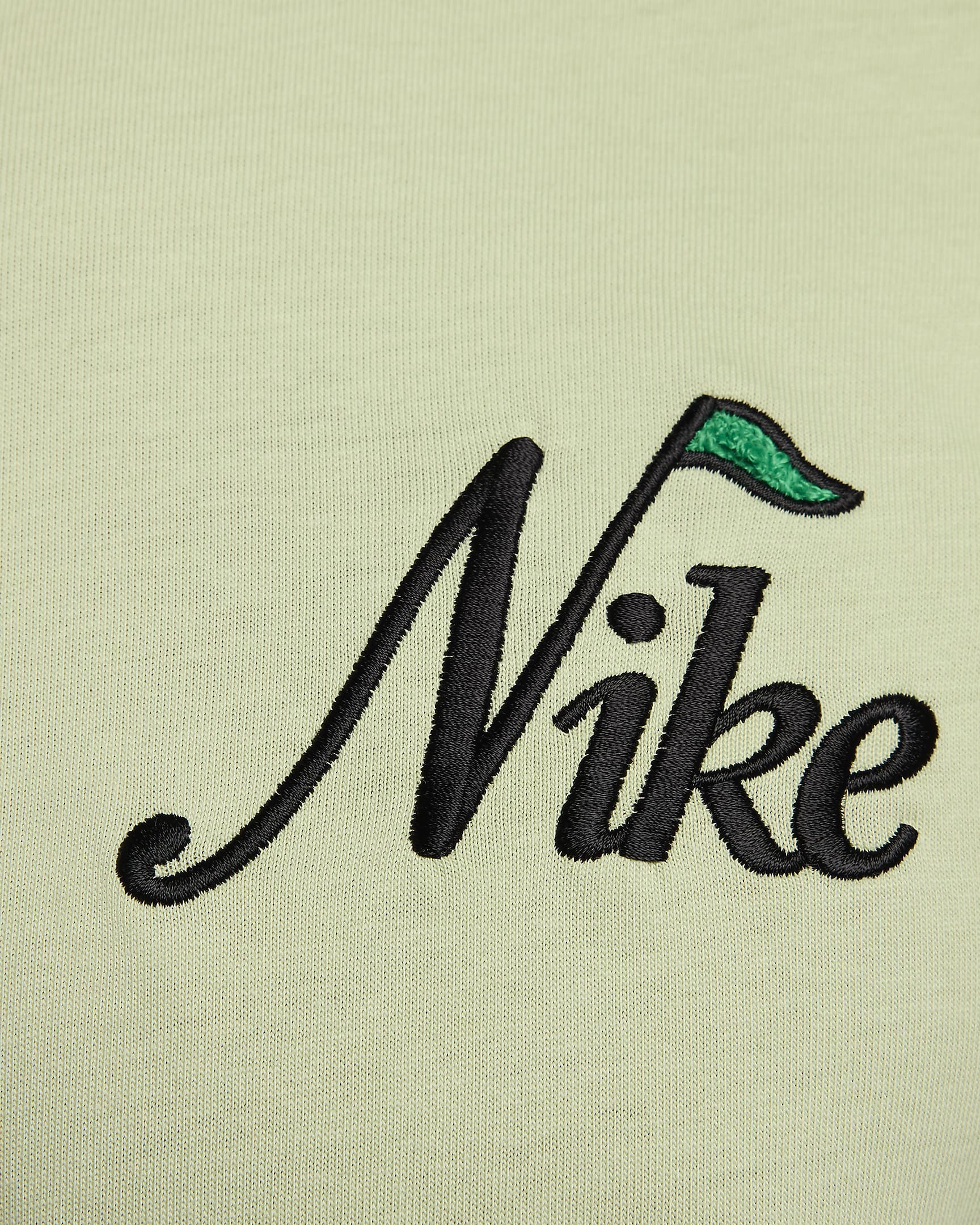 Ανδρικό T-Shirt για γκολφ Nike - Olive Aura