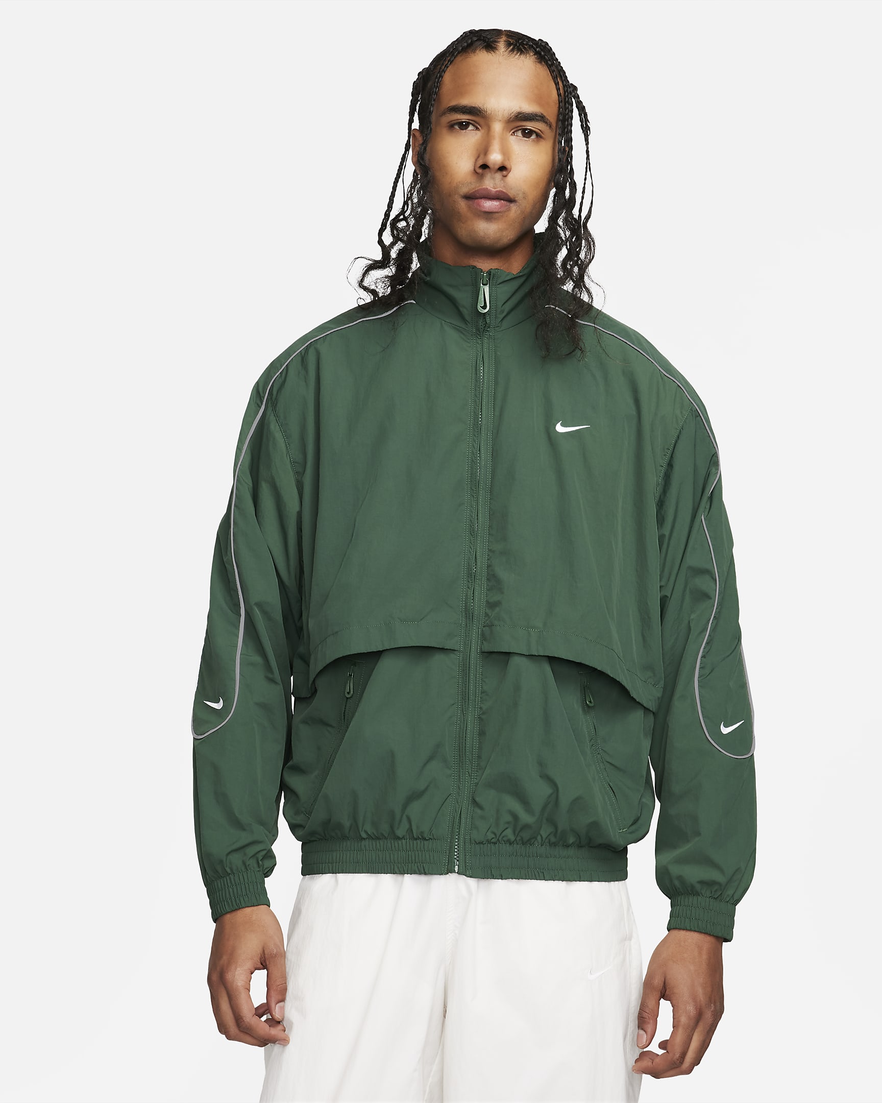Nike Sportswear Solo Swoosh Men's Woven Tracksuit Jacket. Nike UK