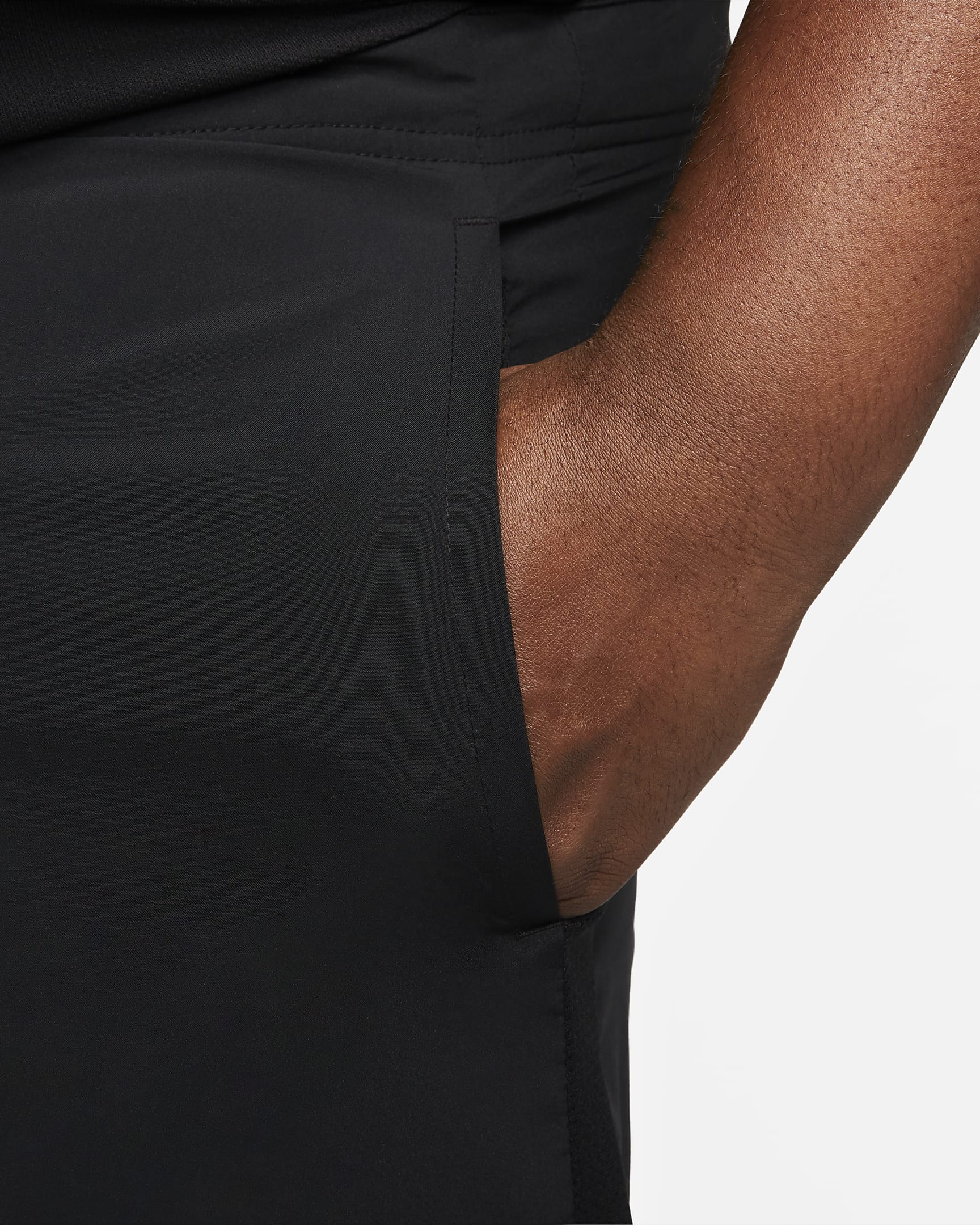 Nike Challenger Dri-FIT-Laufshorts mit Futter für Herren (ca. 12,5 cm) - Schwarz/Schwarz/Schwarz