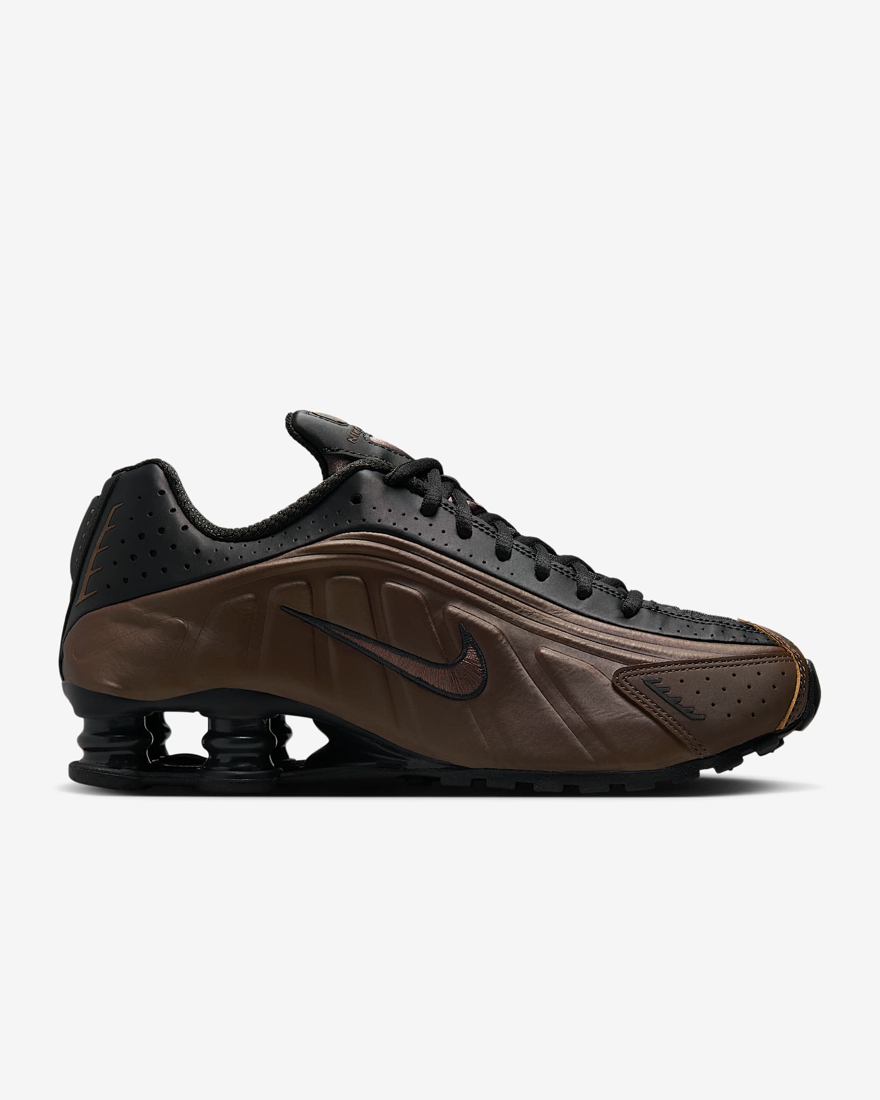 Scarpa Nike Shox R4 – Donna - Off Noir/Ironstone/Dark Smoke Grey/Off Noir