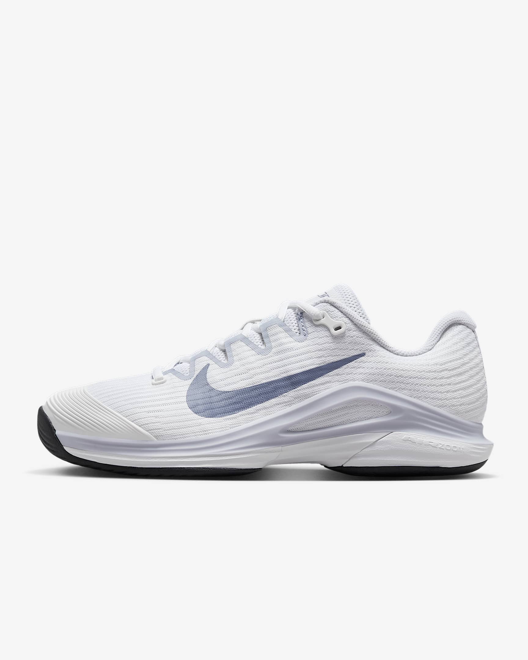 Nike Vapor 12 Women's Hard Court Tennis Shoes - White/Ghost/World Indigo