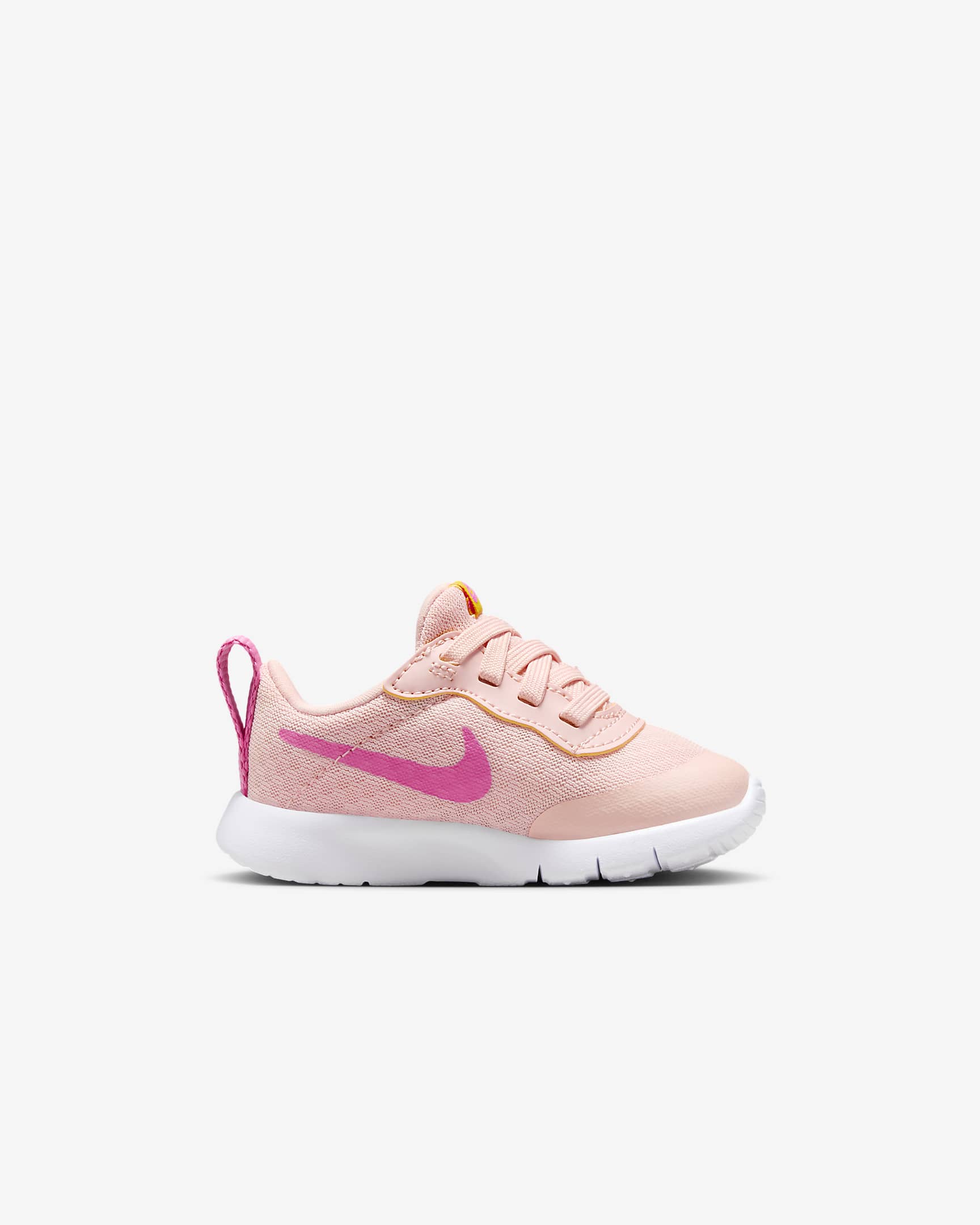 Tenis para bebé e infantil Nike Tanjun EasyOn - Naranja ártico/Oro universitario/Blanco/Rosa paleta