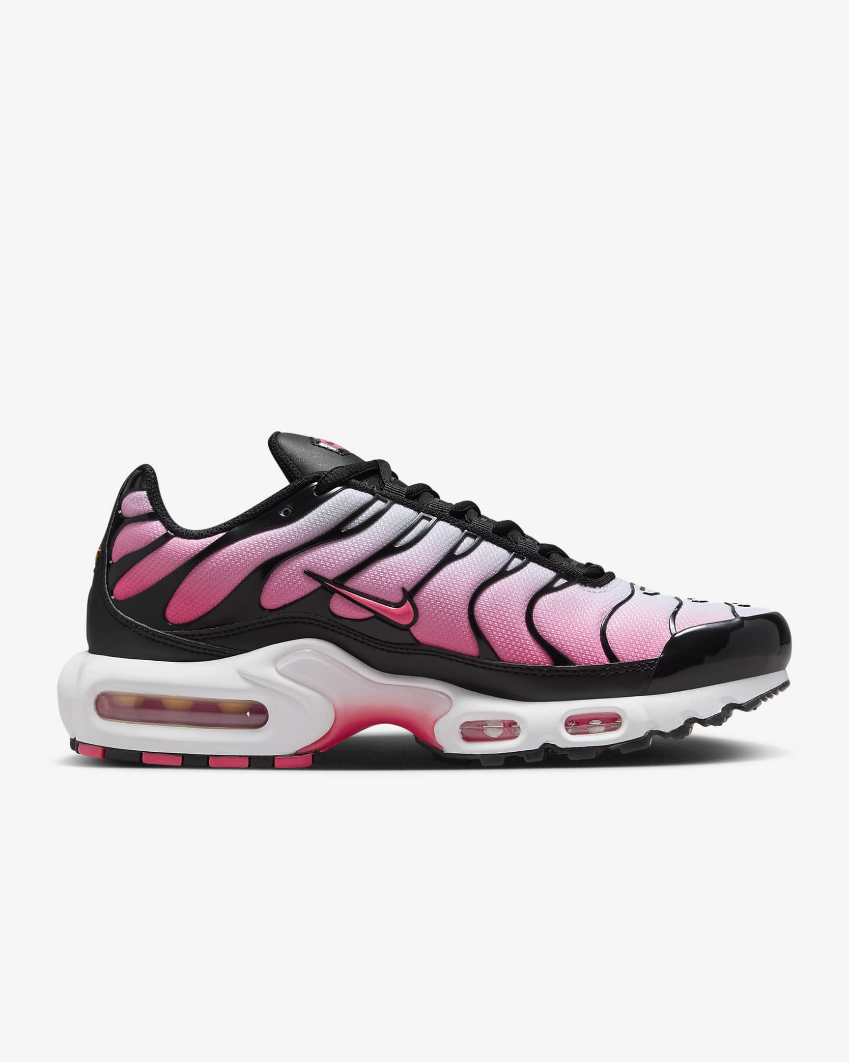 Nike Air Max Plus Women's Shoes - Black/White/Hot Punch