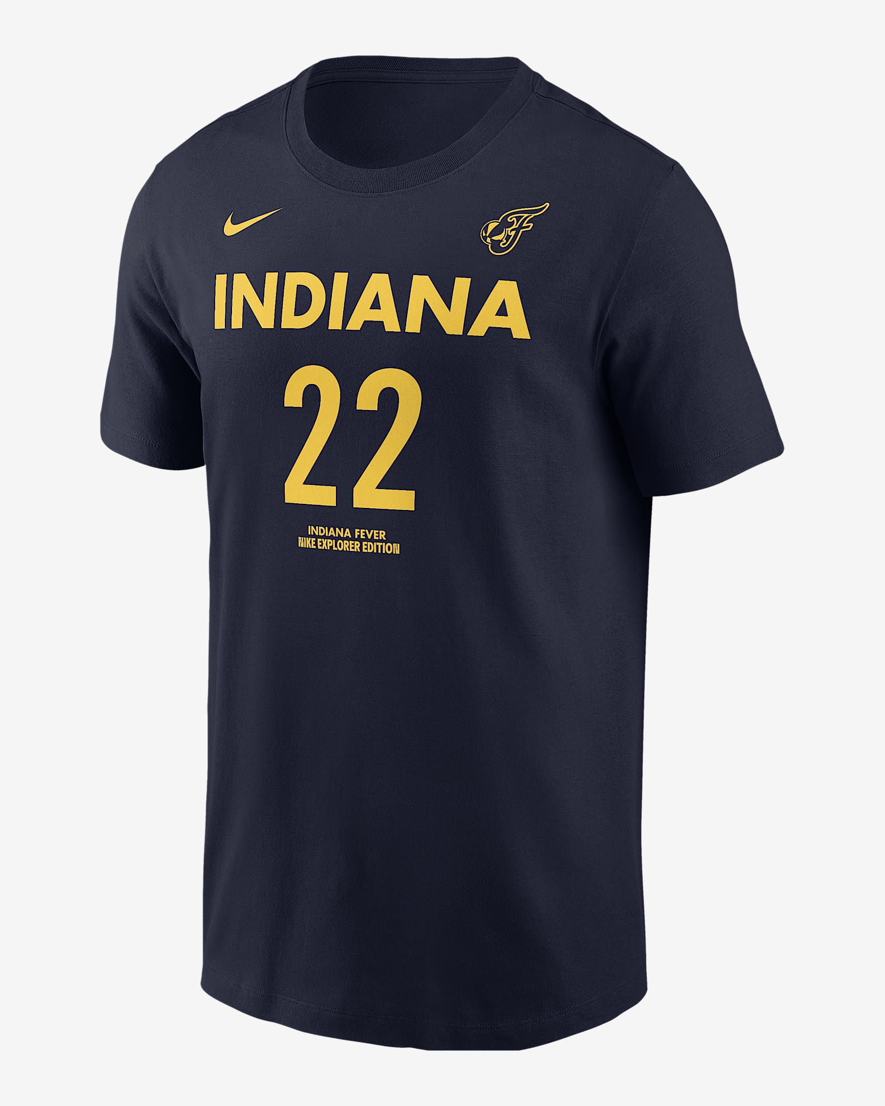 Caitlin Clark Indiana Fever Men's Nike WNBA T-Shirt - Navy