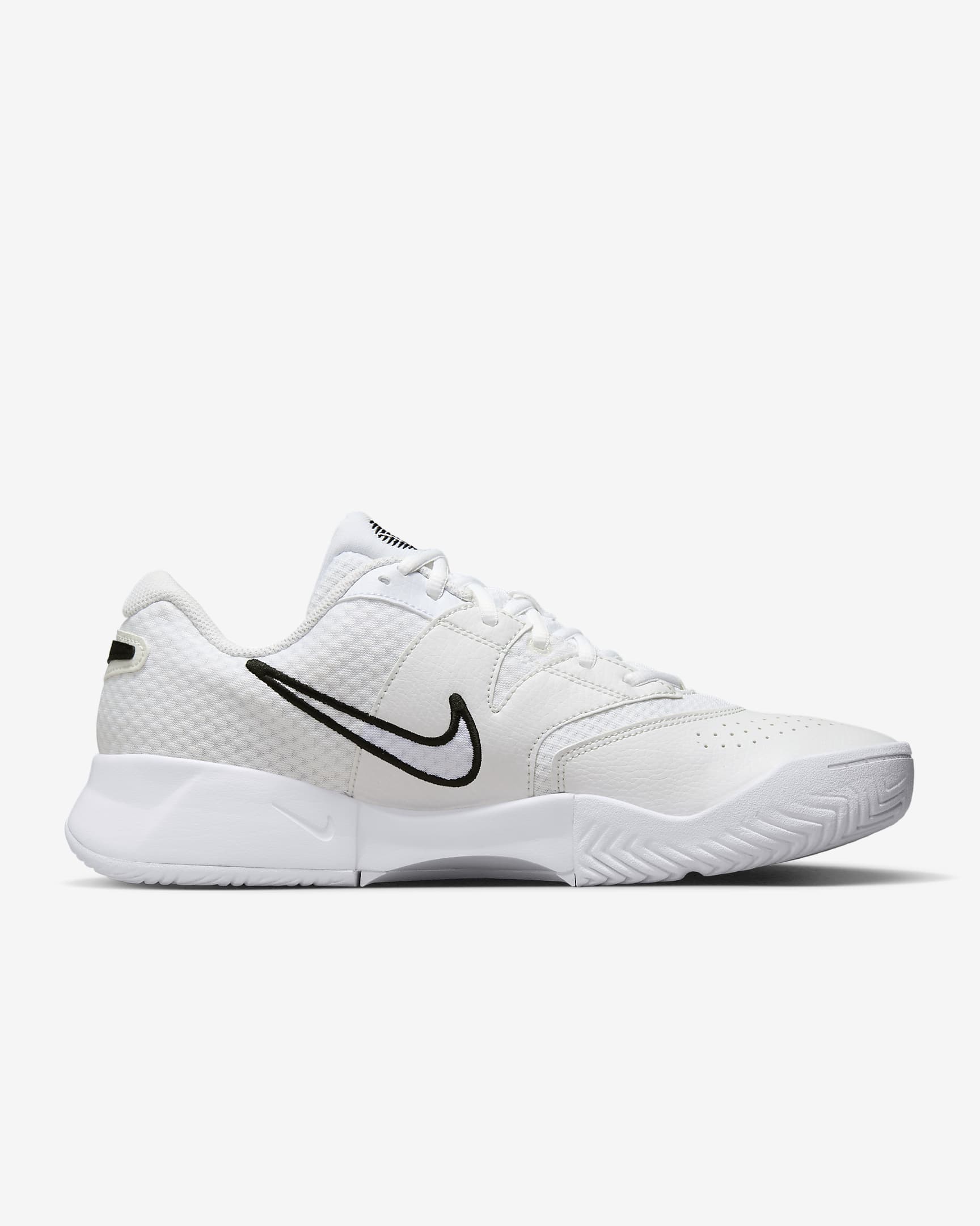 NikeCourt Lite 4 Men's Tennis Shoes - White/Summit White/Black