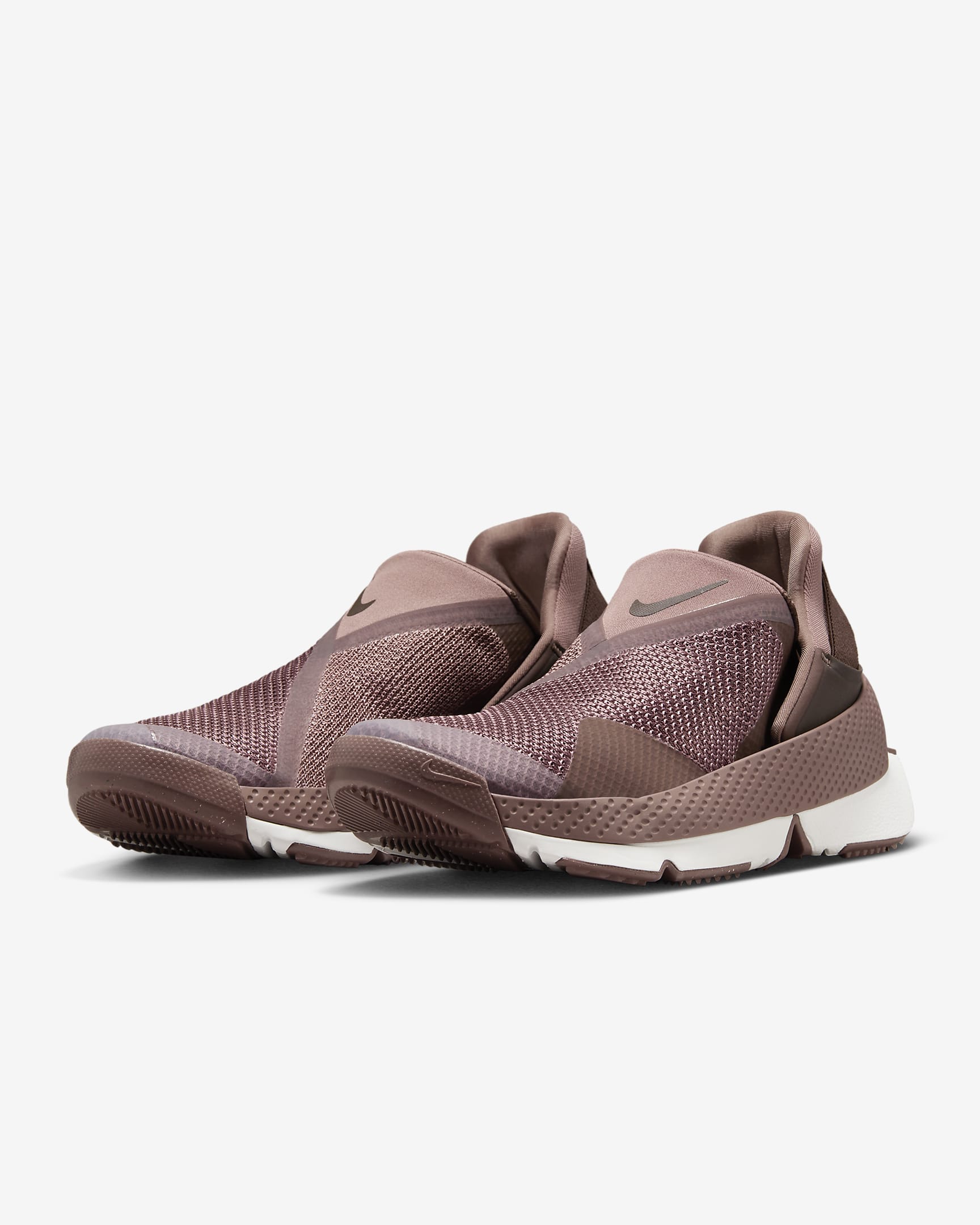 Nike Go FlyEase Easy On/Off Shoes - Smokey Mauve/Summit White/Baroque Brown