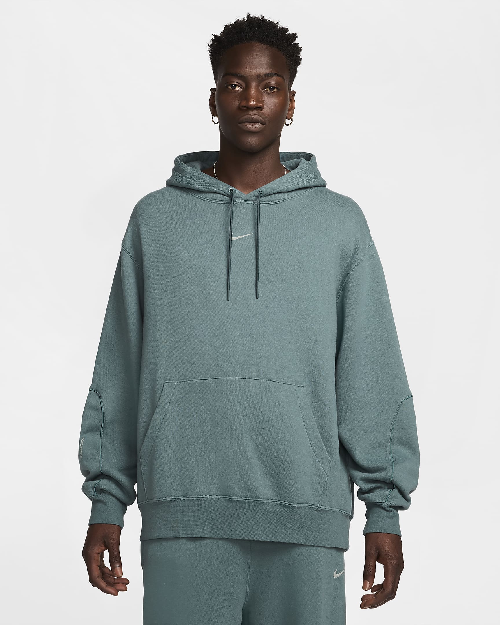 NOCTA NOCTA Fleece CS Hoodie - Mineral Slate/Faded Spruce/Mica Green