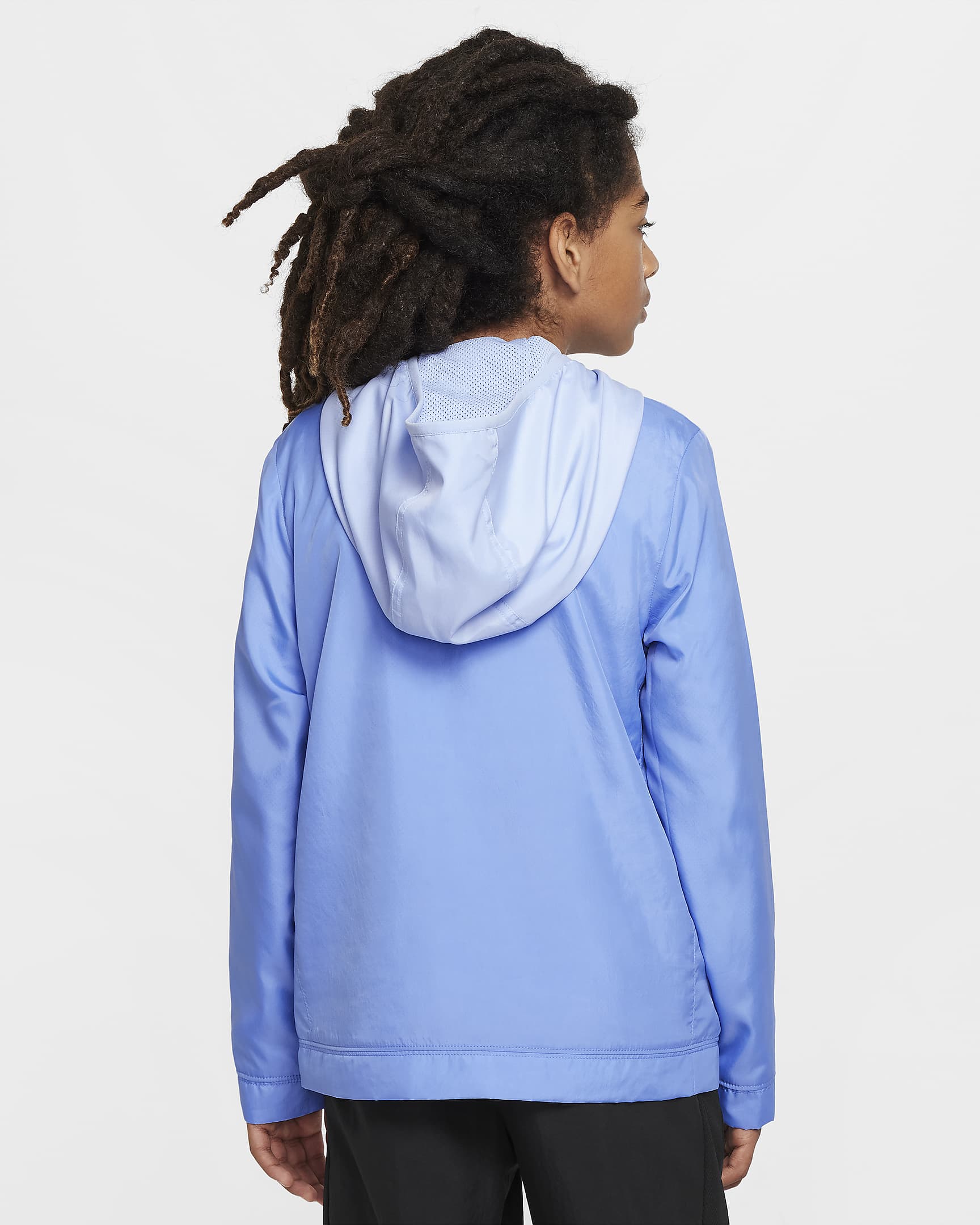 Tottenham Hotspur Amplify Windrunner Older Kids' (Boys') Nike Football Anorak - Polar/Cobalt Bliss/White