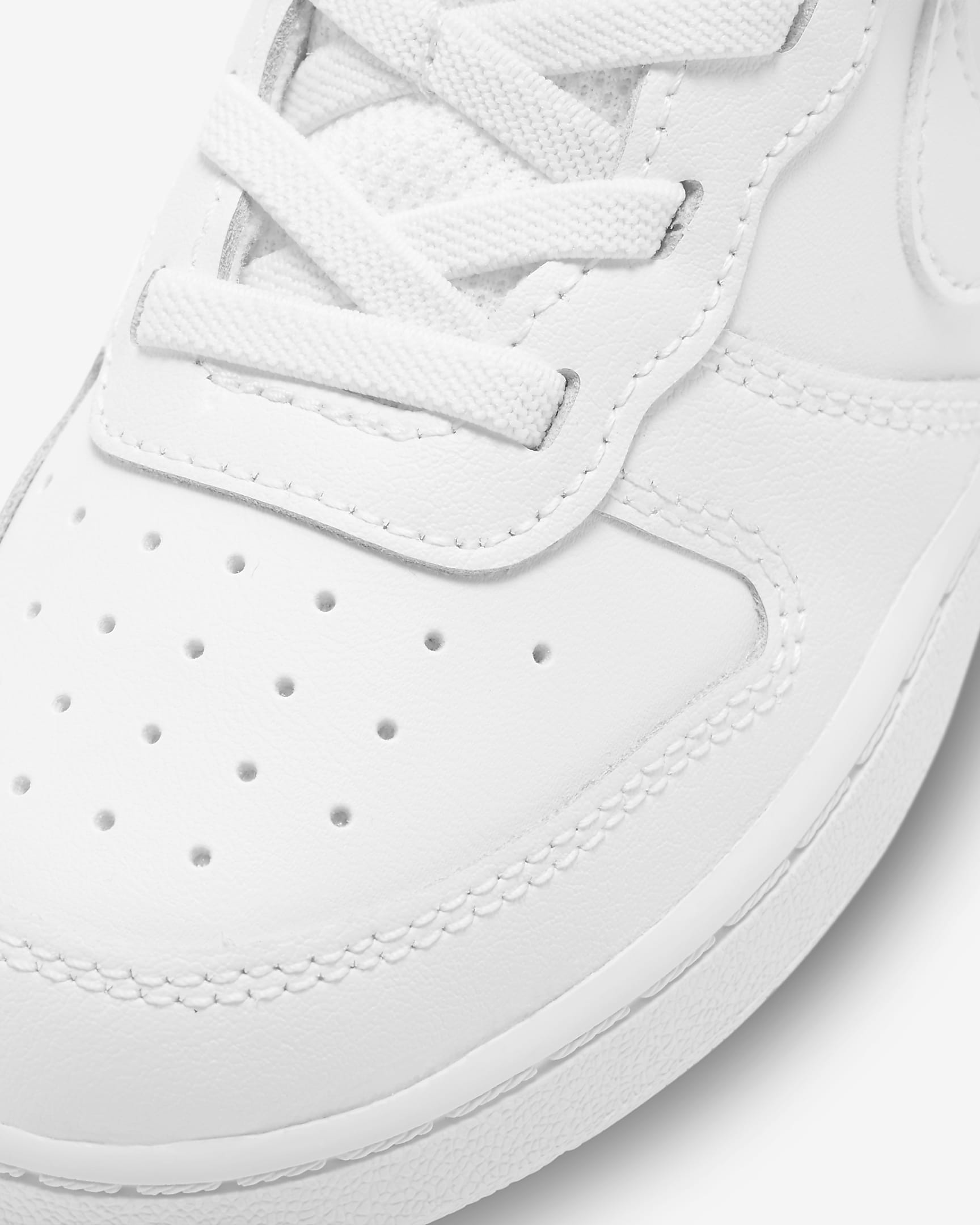 Nike Court Borough Low 2 Baby/Toddler Shoes - White/White/White