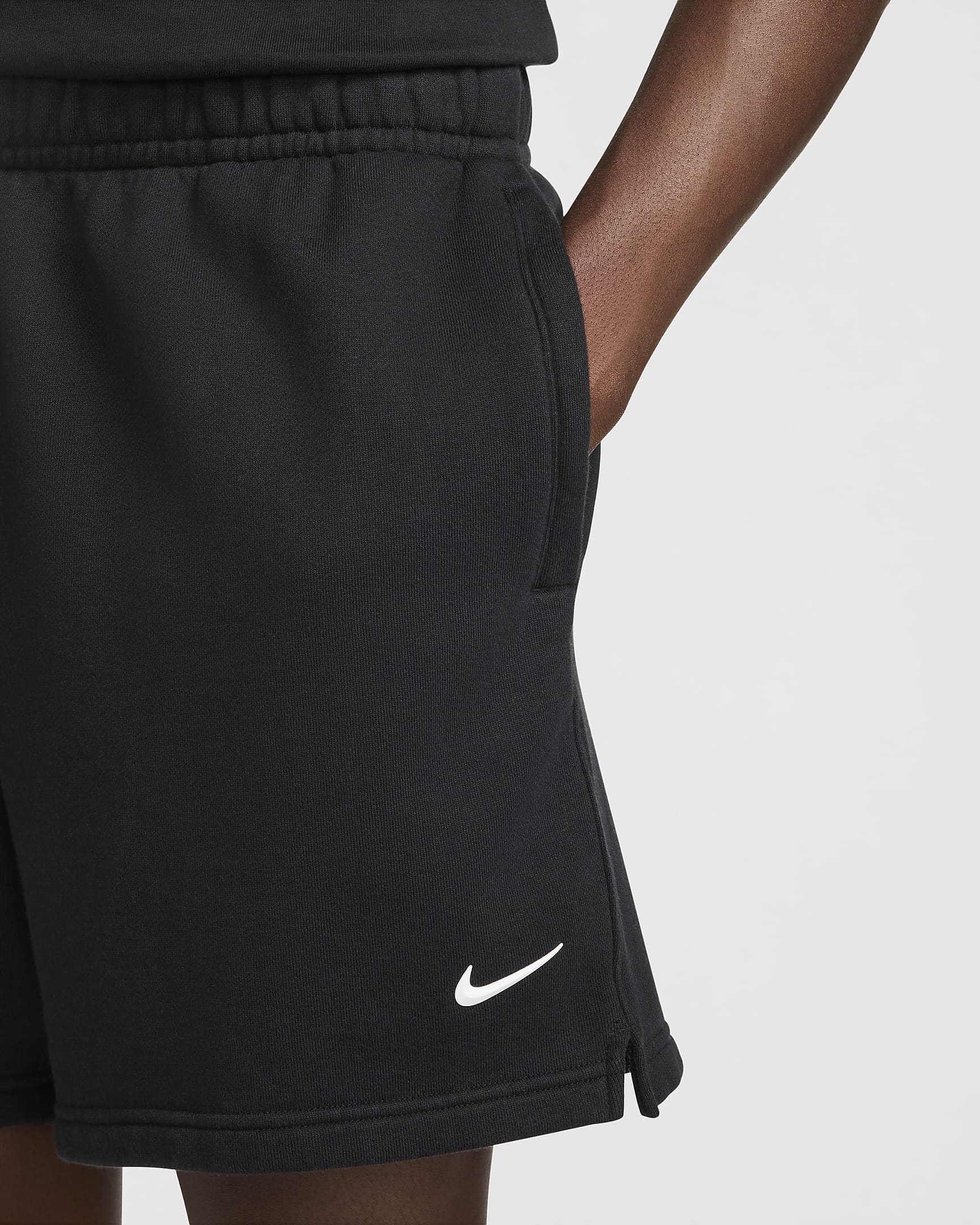 NOCTA Cardinal Fleece Shorts - Black/White