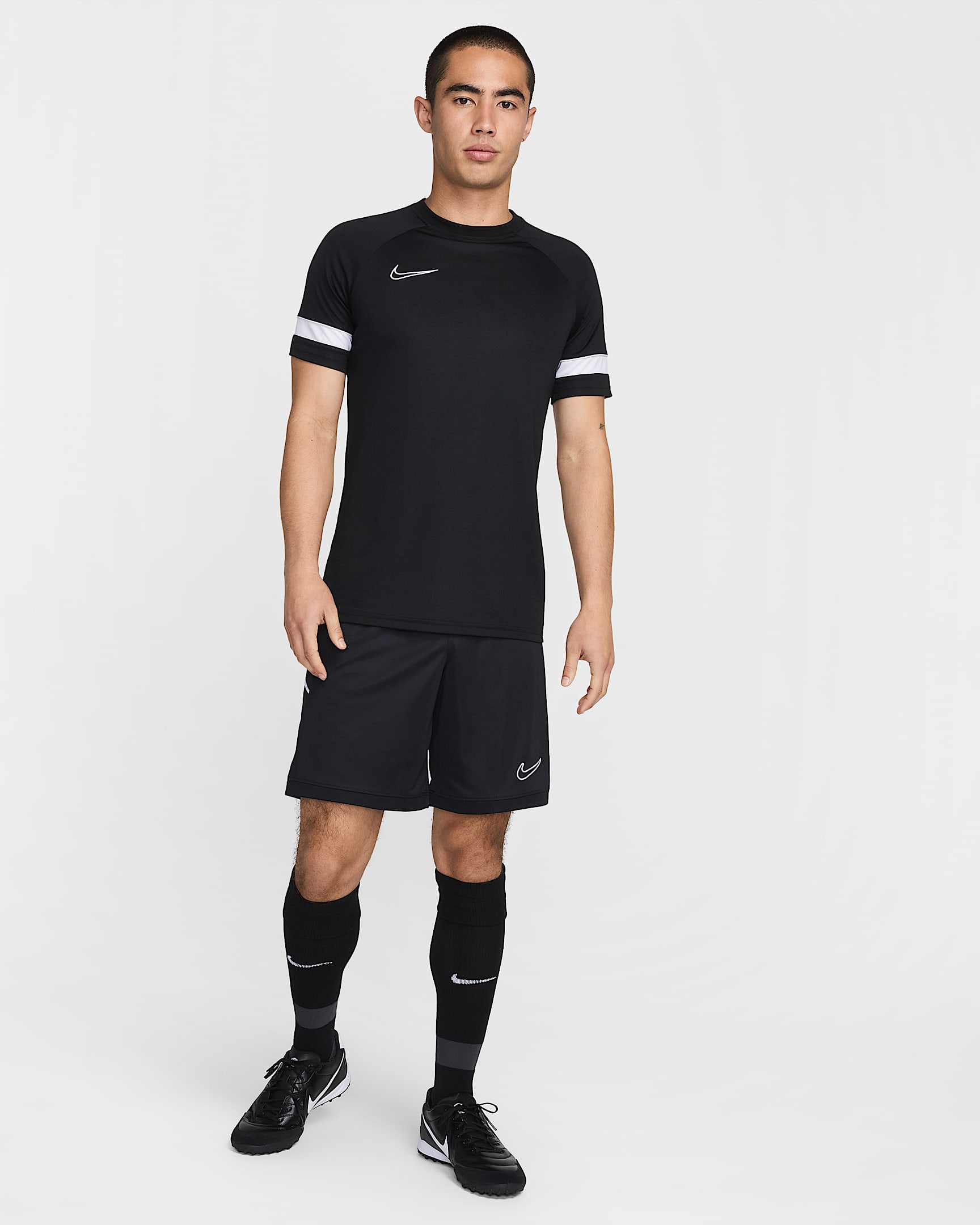 slim fit football shorts