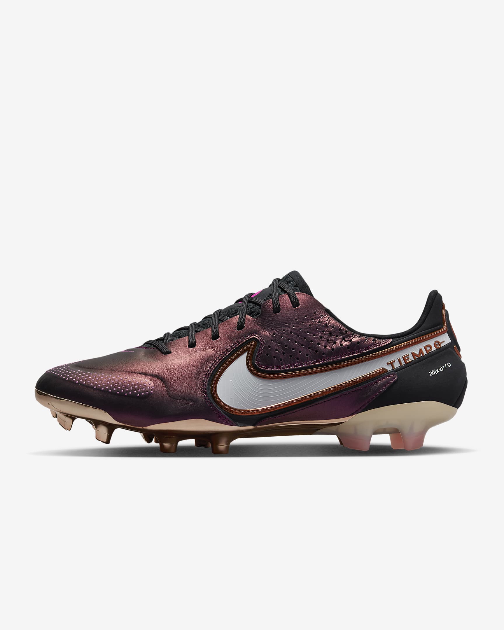 Nike Tiempo Legend 9 Elite FG Firm-Ground Football Boots - Space Purple/Off-Noir/Pink Blast/White