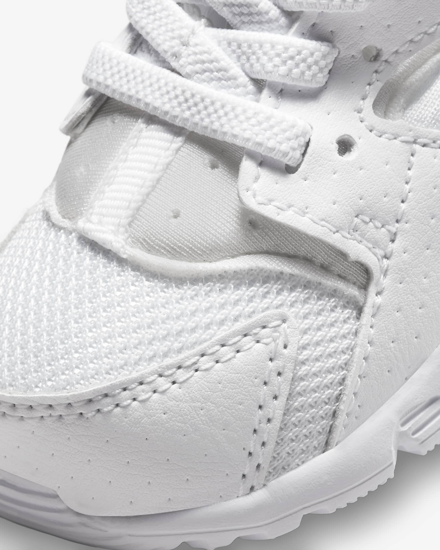 Nike Huarache Run Baby/Toddler Shoes - White/Pure Platinum/White