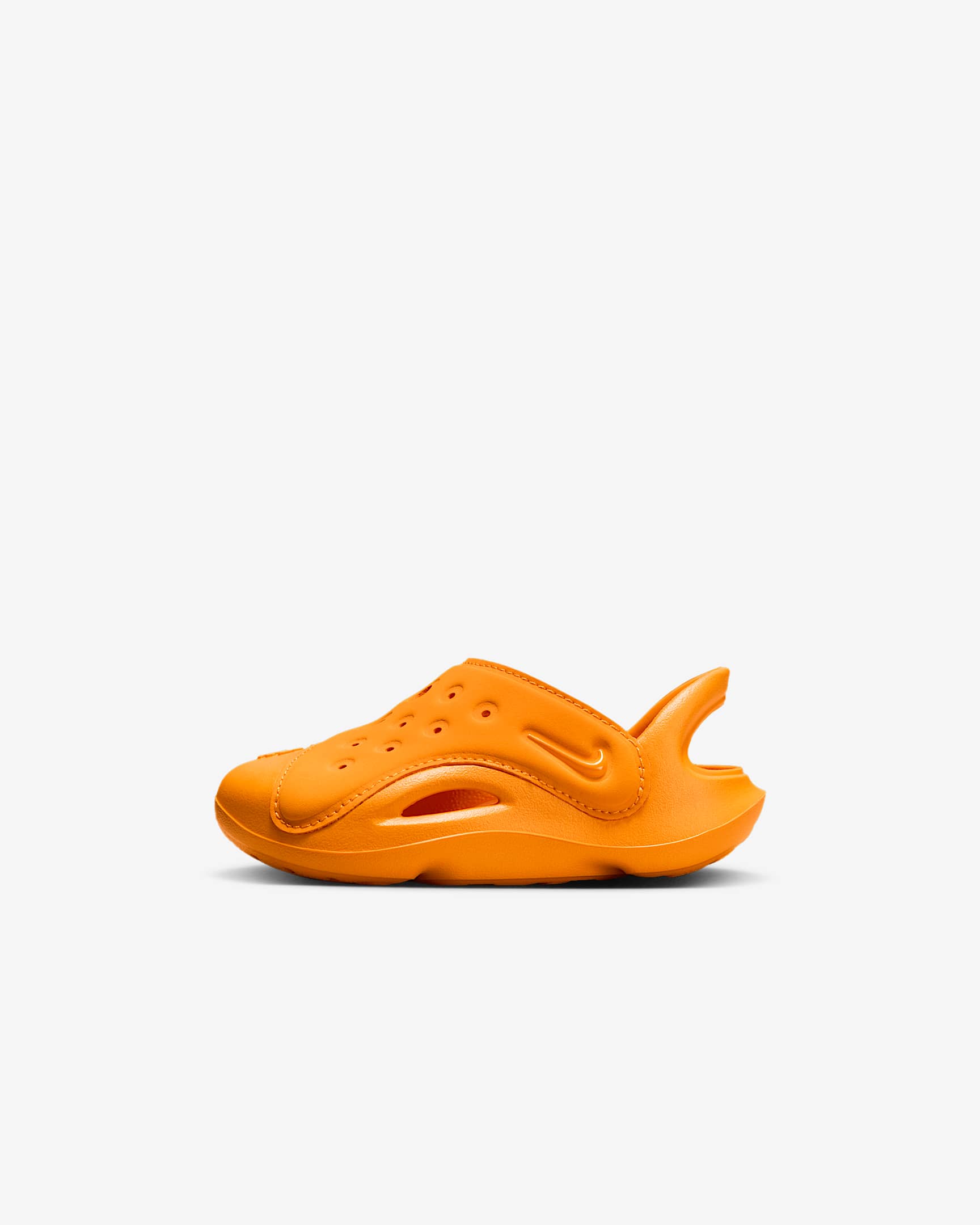 Nike Aqua Swoosh sandal til sped-/småbarn - Orange Peel/Picante Red/Orange Peel