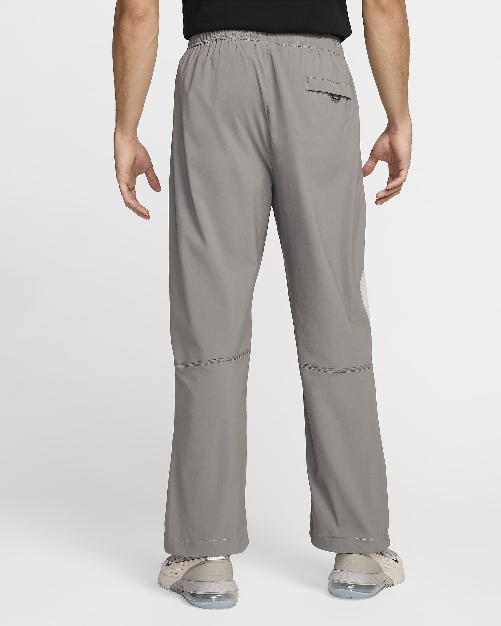 Nike Tech Oversize-Webhose (Herren) - Flat Pewter/Light Iron Ore/Schwarz