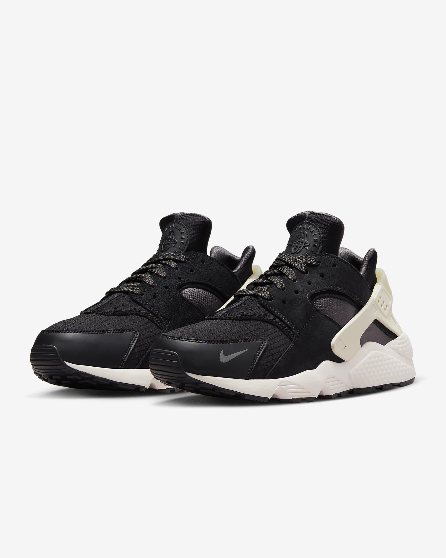 Nike Air Huarache Men's Shoes - Black/Medium Ash/Phantom