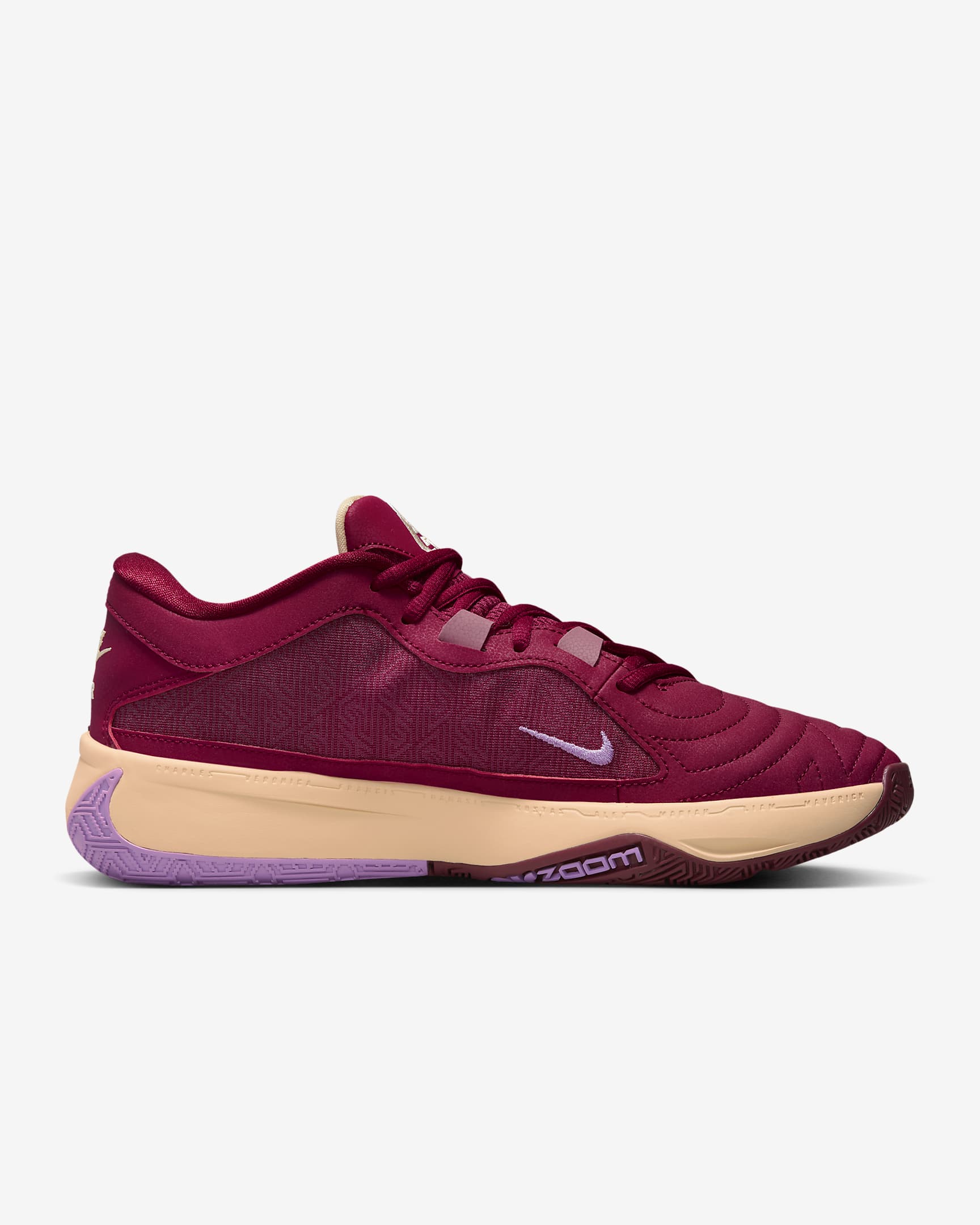 Chaussure de basket Giannis Freak 5 - Noble Red/Desert Berry/Guava Ice/Ice Peach