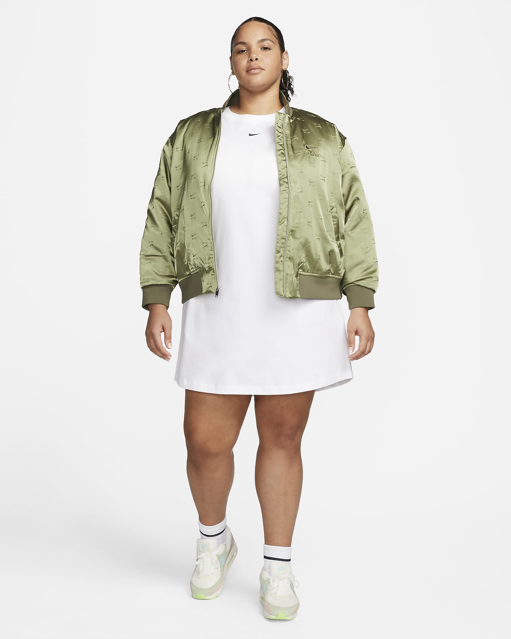 womens t shirt dress nike